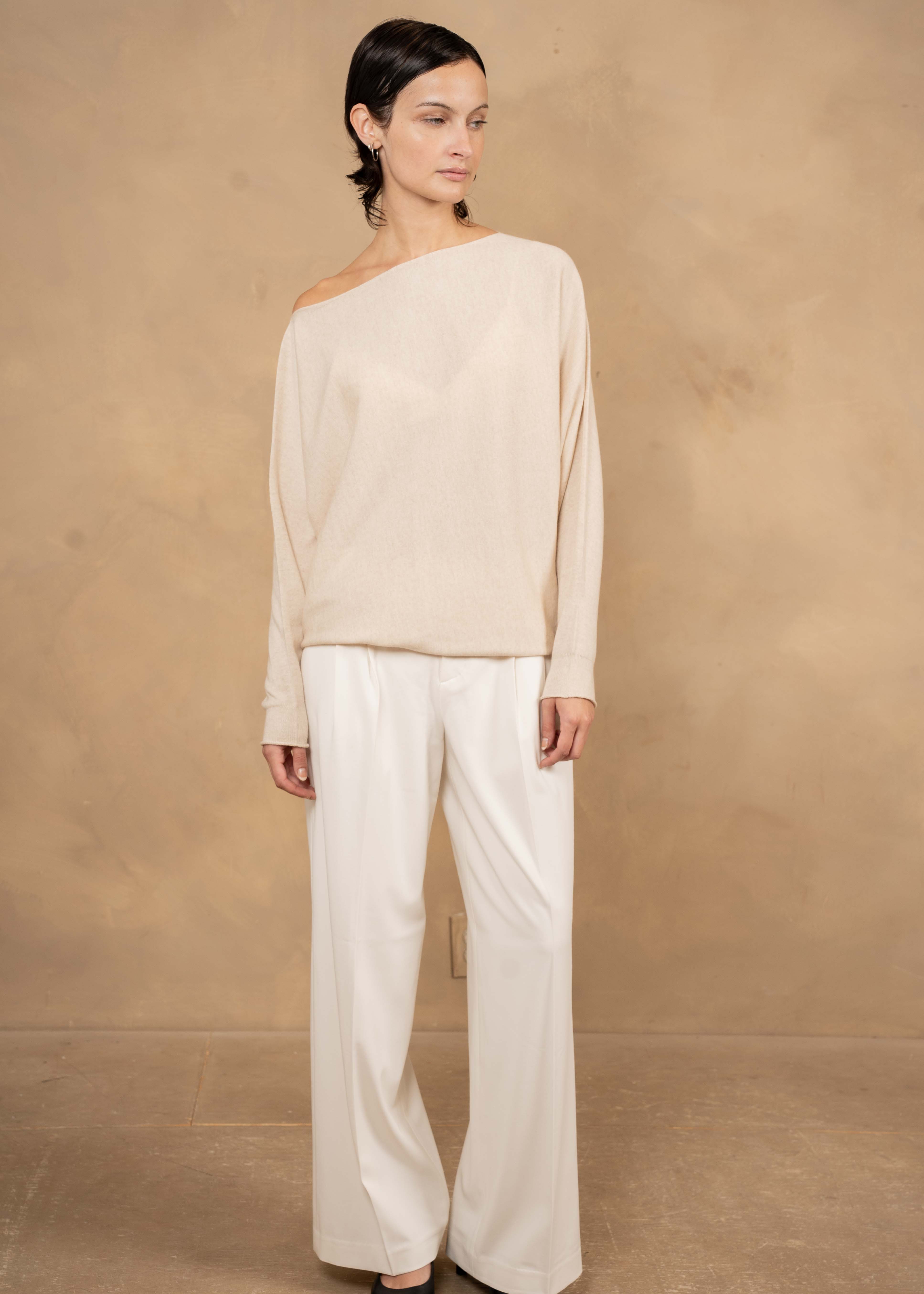 Alethea Merino Assymetric Sweater
