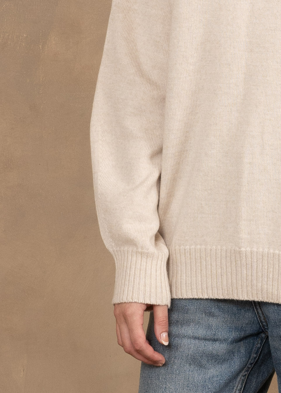 Freya Extra-Fine Merino Wool Relaxed-Fit Crewneck Sweater