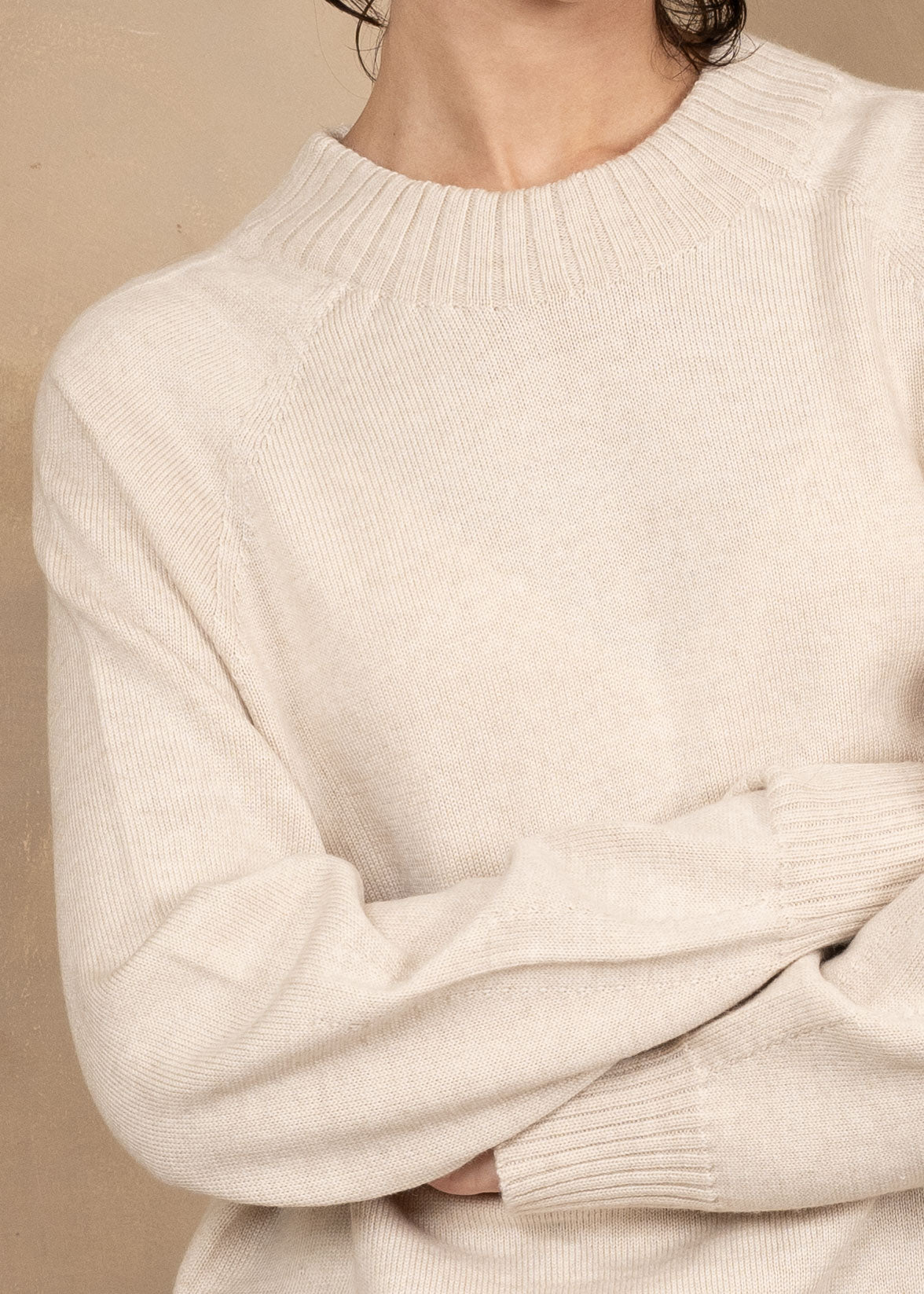 Freya Extra-Fine Merino Wool Relaxed-Fit Crewneck Sweater