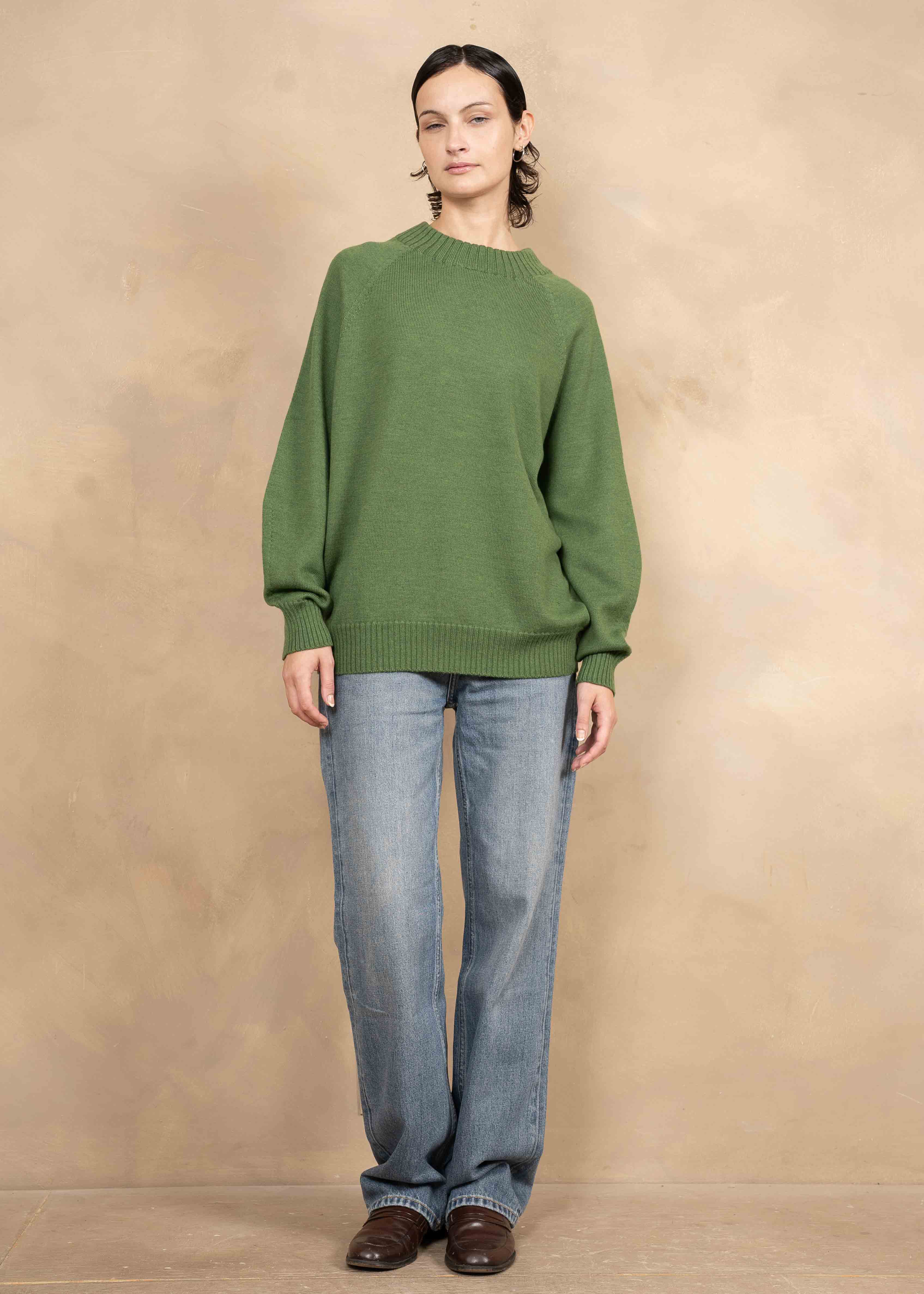 Freya Extra-Fine Merino Wool Relaxed-Fit Crewneck Sweater
