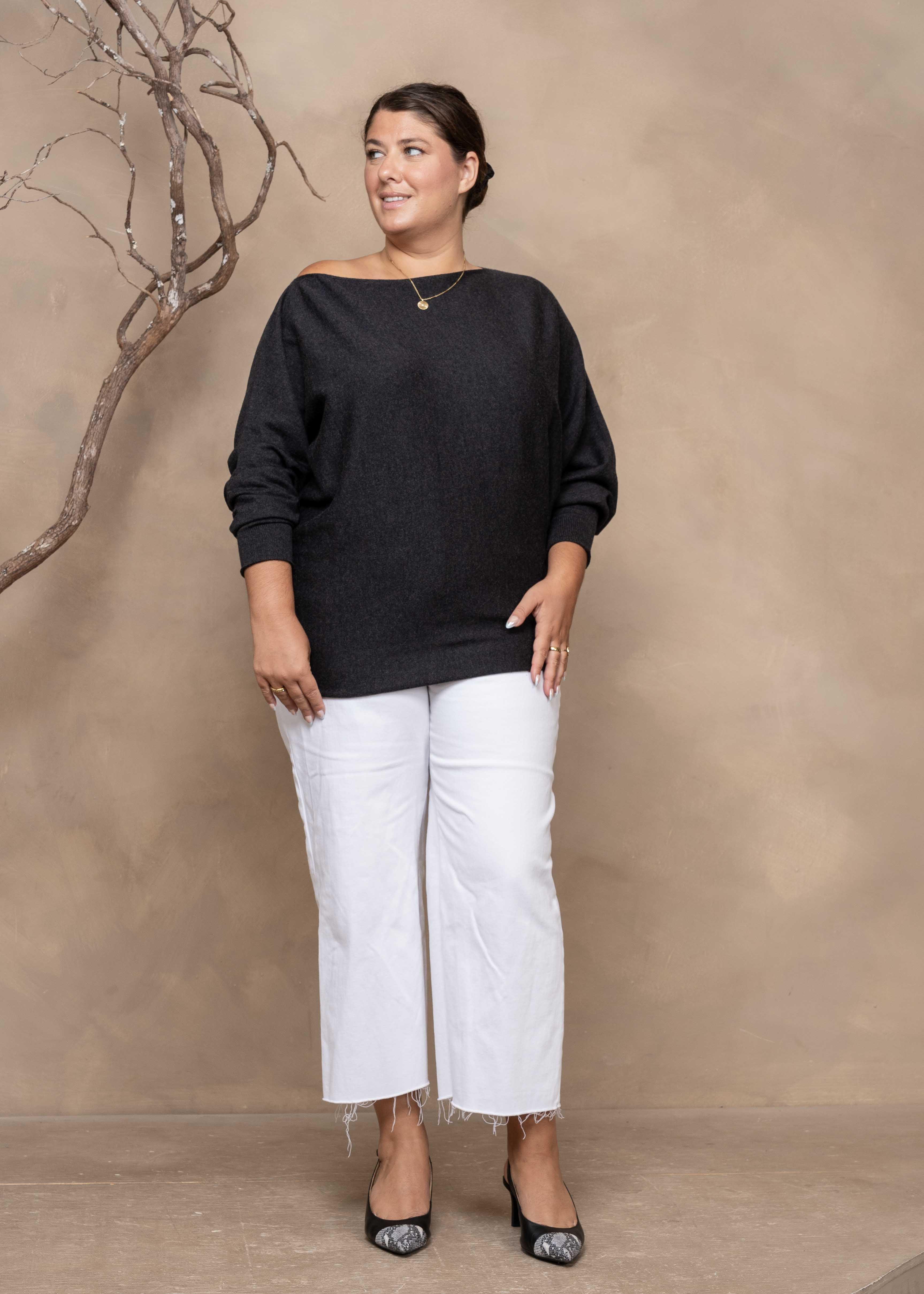 Alethea Merino Assymetric Sweater