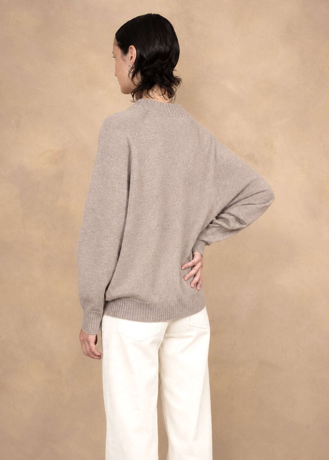 Freya Extra-Fine Merino Wool Relaxed-Fit Crewneck Sweater