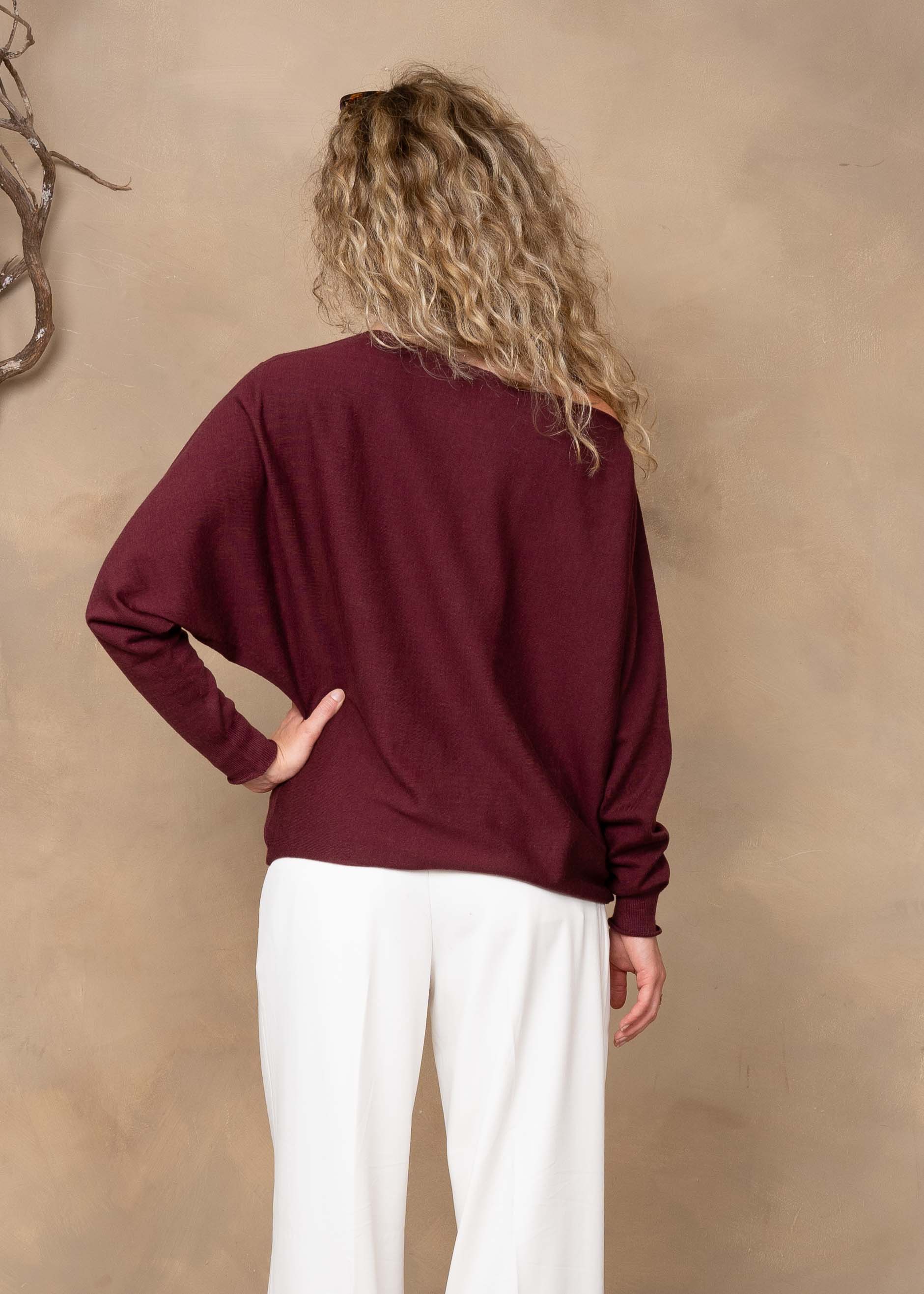 Alethea Merino Asymmetric Sweater