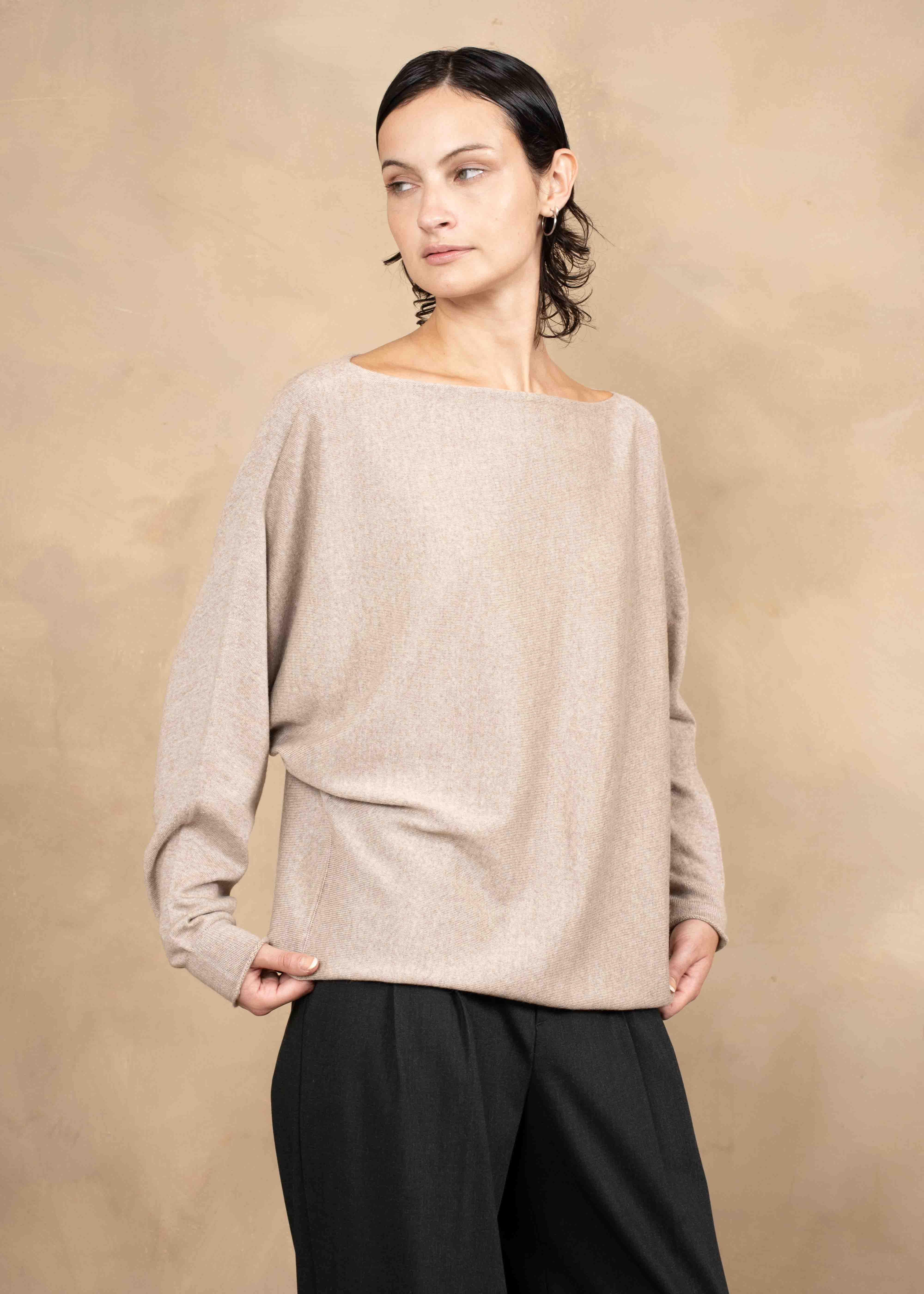 Alethea Assymetric Sweater
