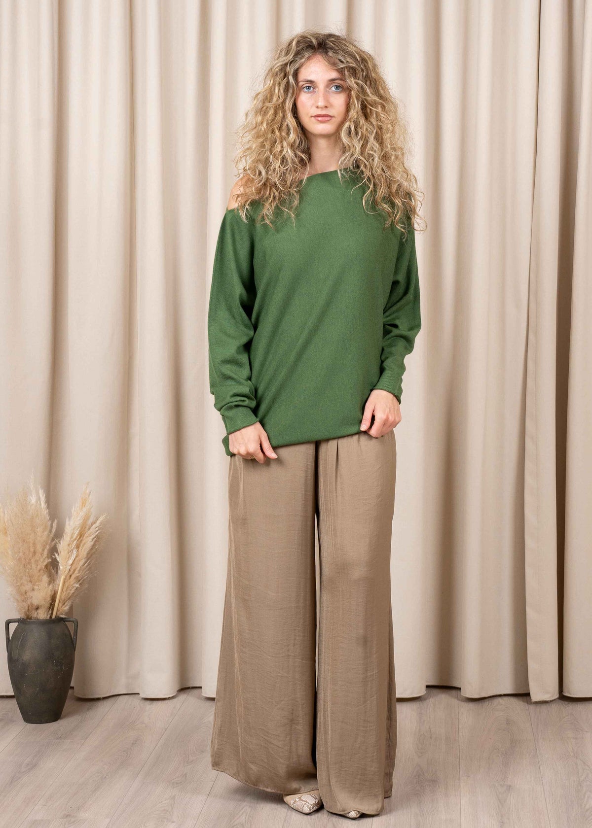 Alethea Merino Asymmetric Sweater