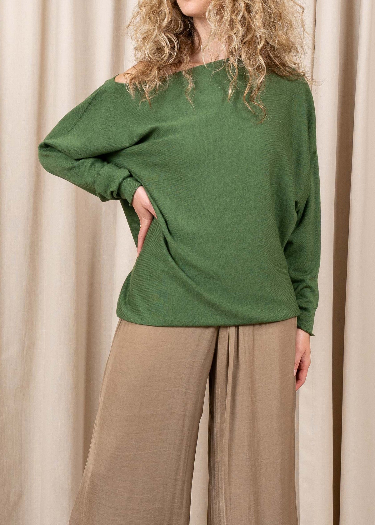 Alethea Merino Asymmetric Sweater