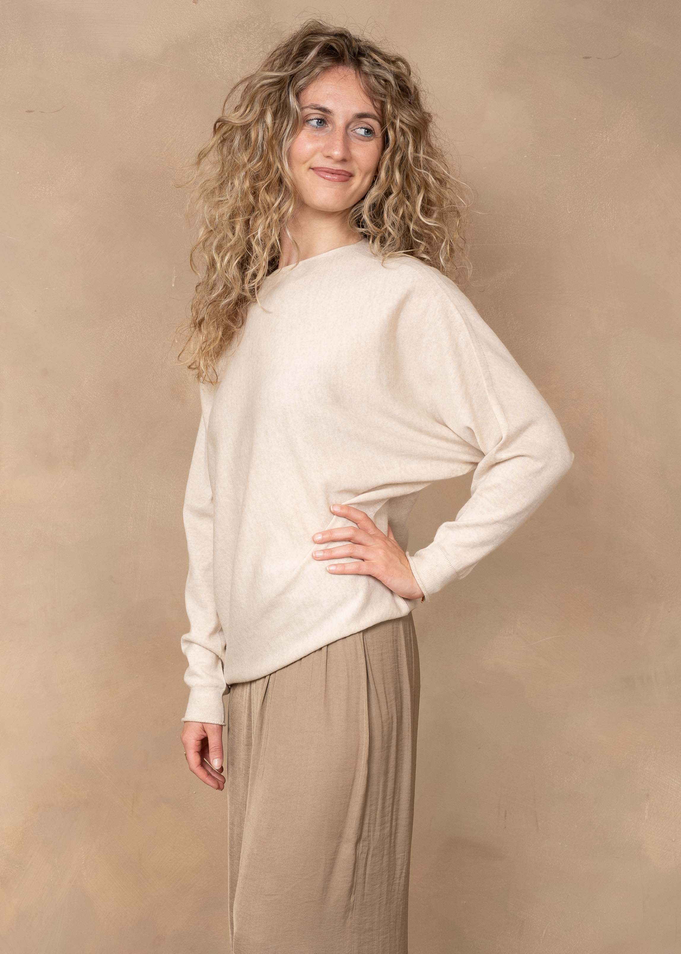 Alethea Merino Assymetric Sweater