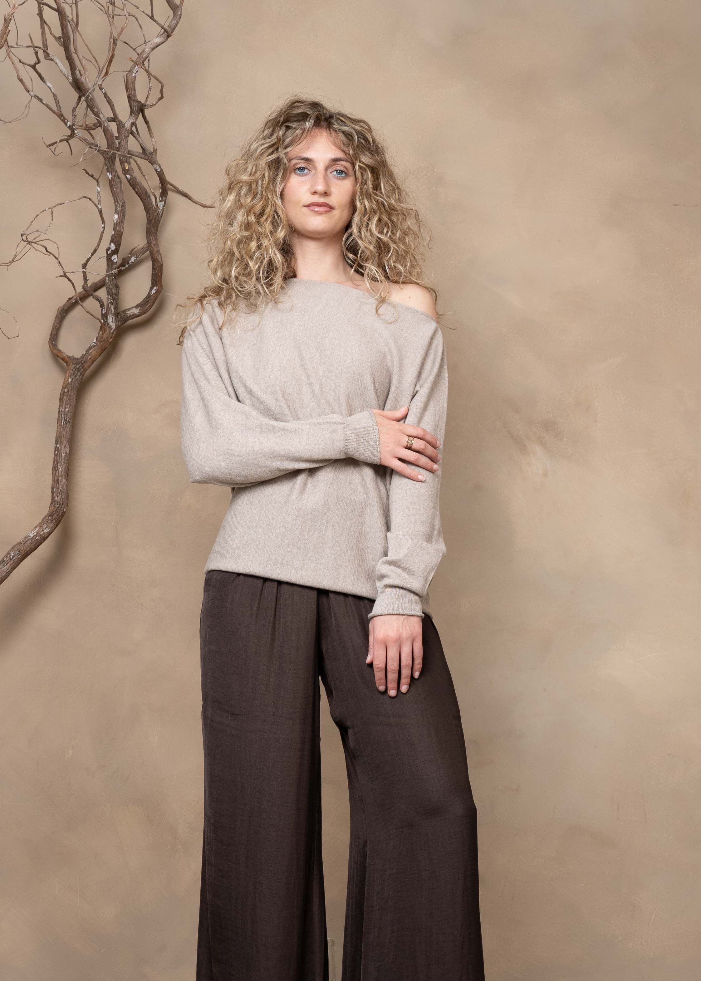Alethea Merino Asymmetric Sweater