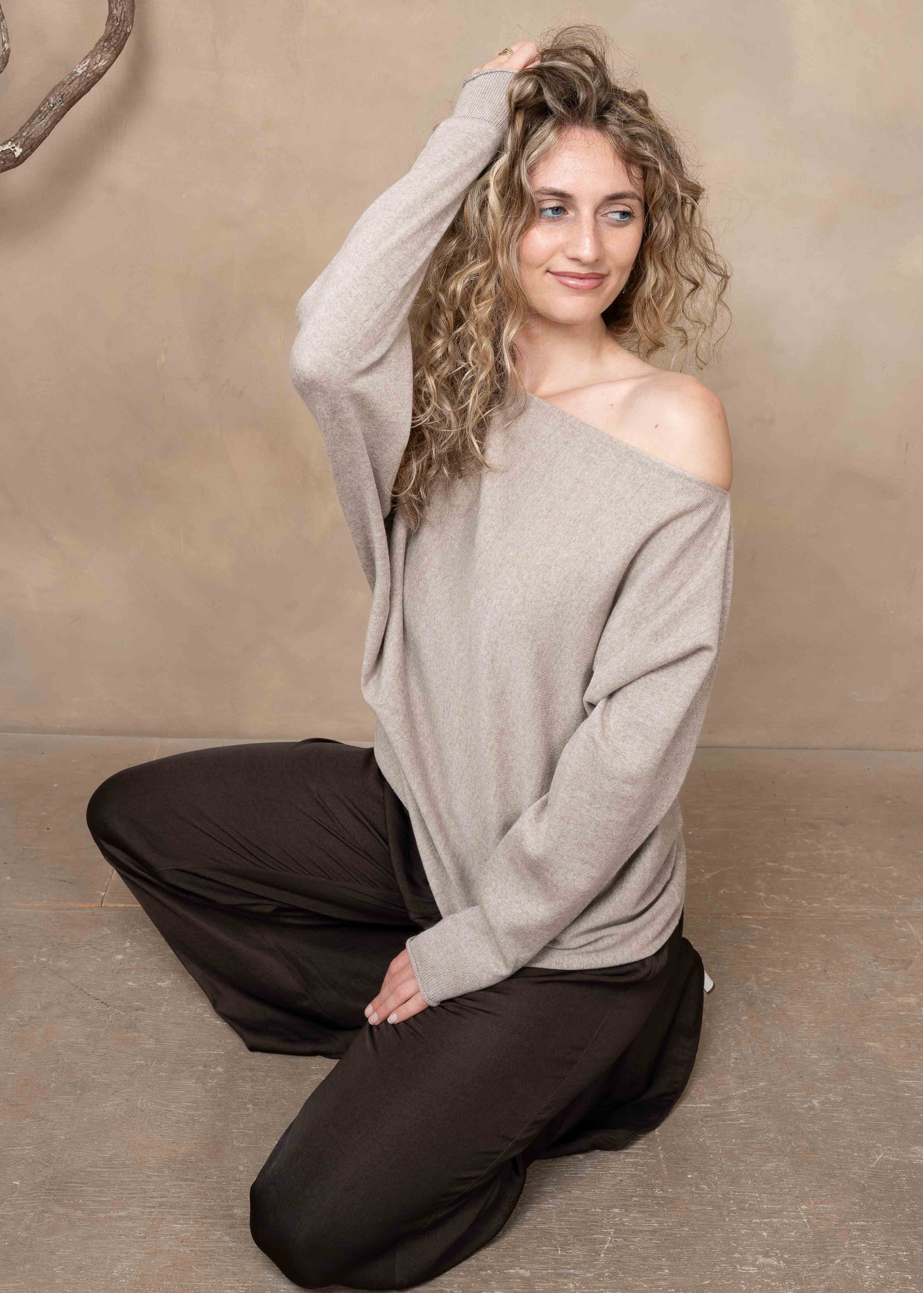 Alethea Merino Asymmetric Sweater