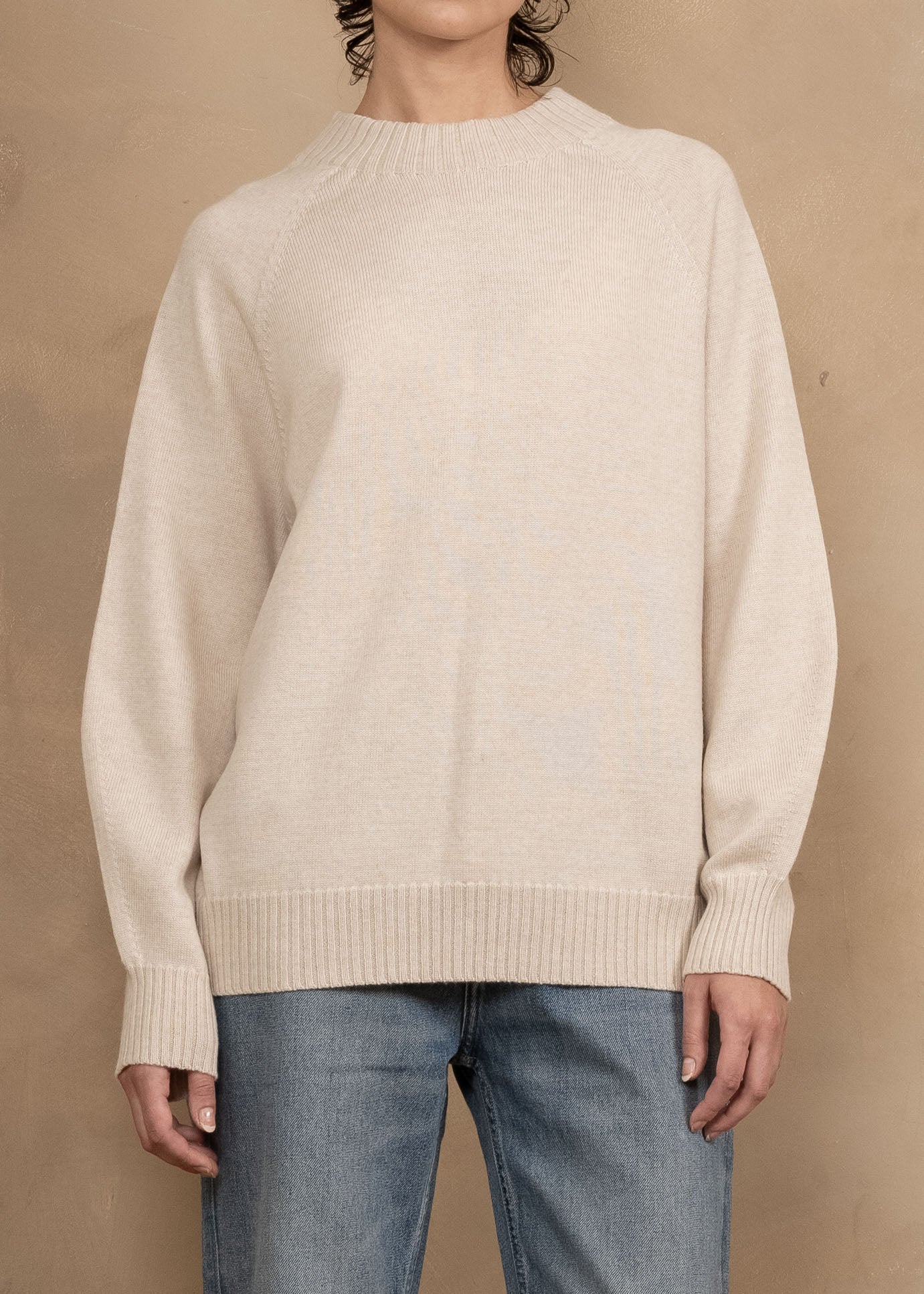 Freya Extra-Fine Merino Wool Relaxed-Fit Crewneck Sweater