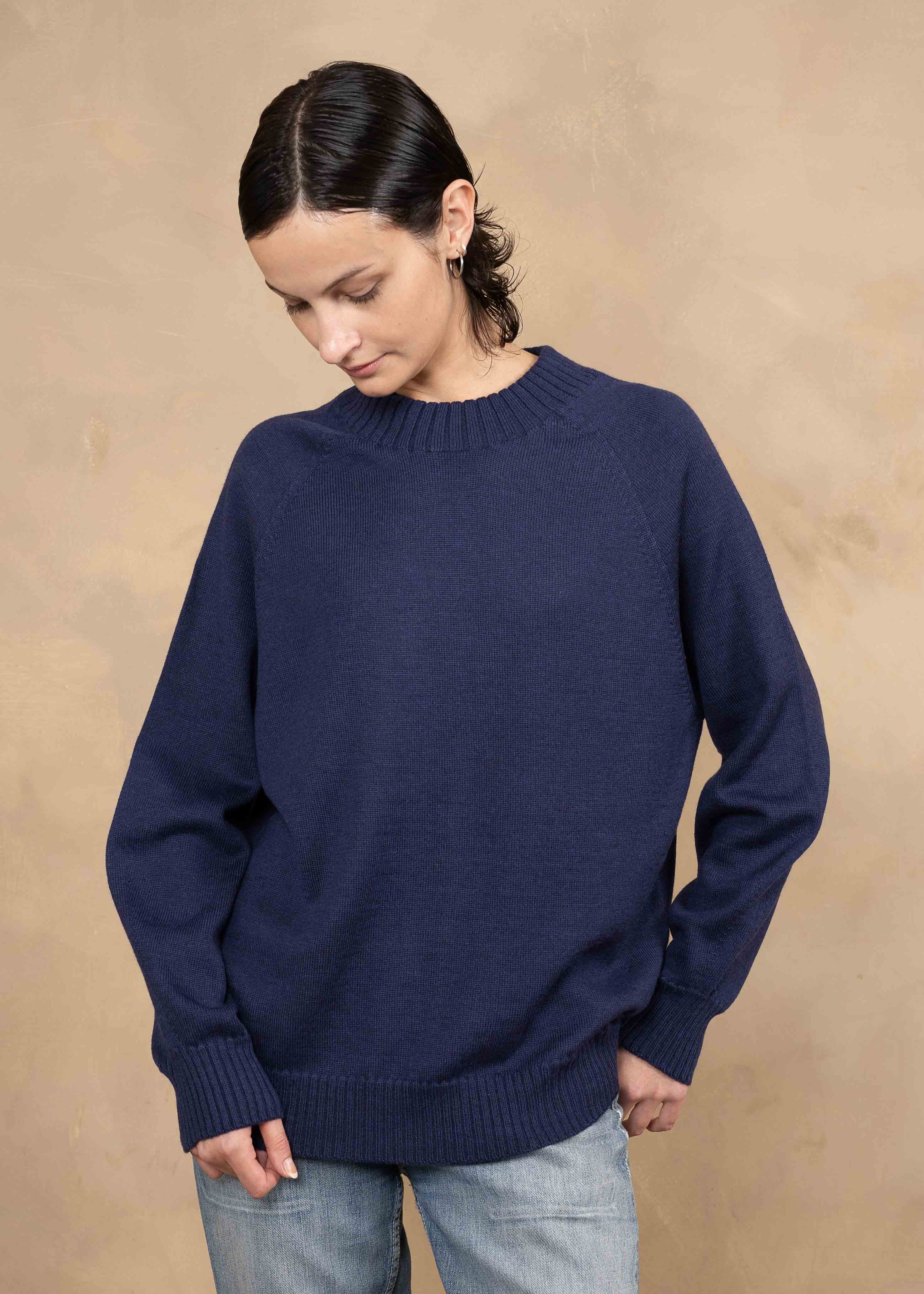 Freya Extra-Fine Merino Wool Relaxed-Fit Crewneck Sweater