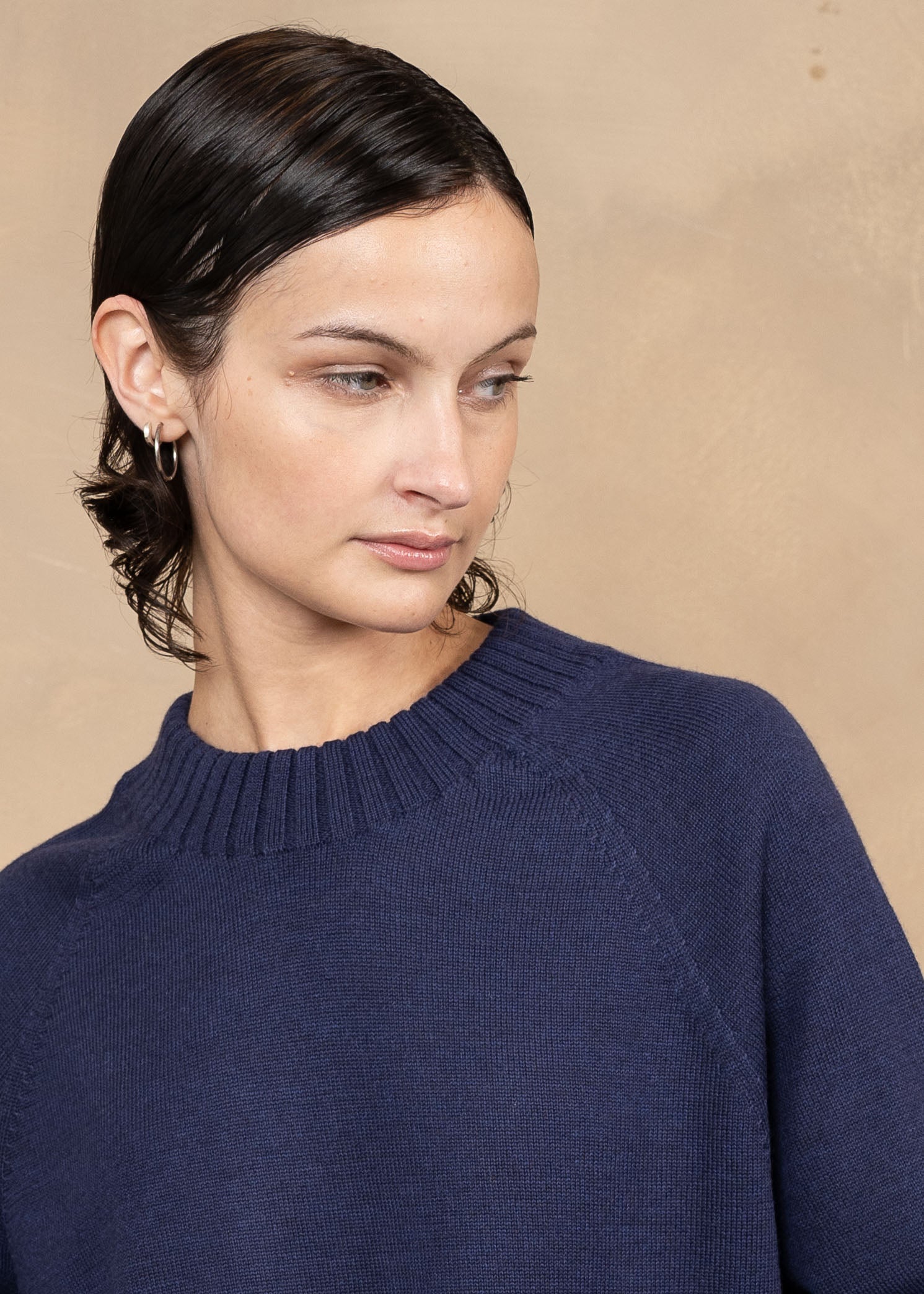 Freya Extra-Fine Merino Wool Relaxed-Fit Crewneck Sweater