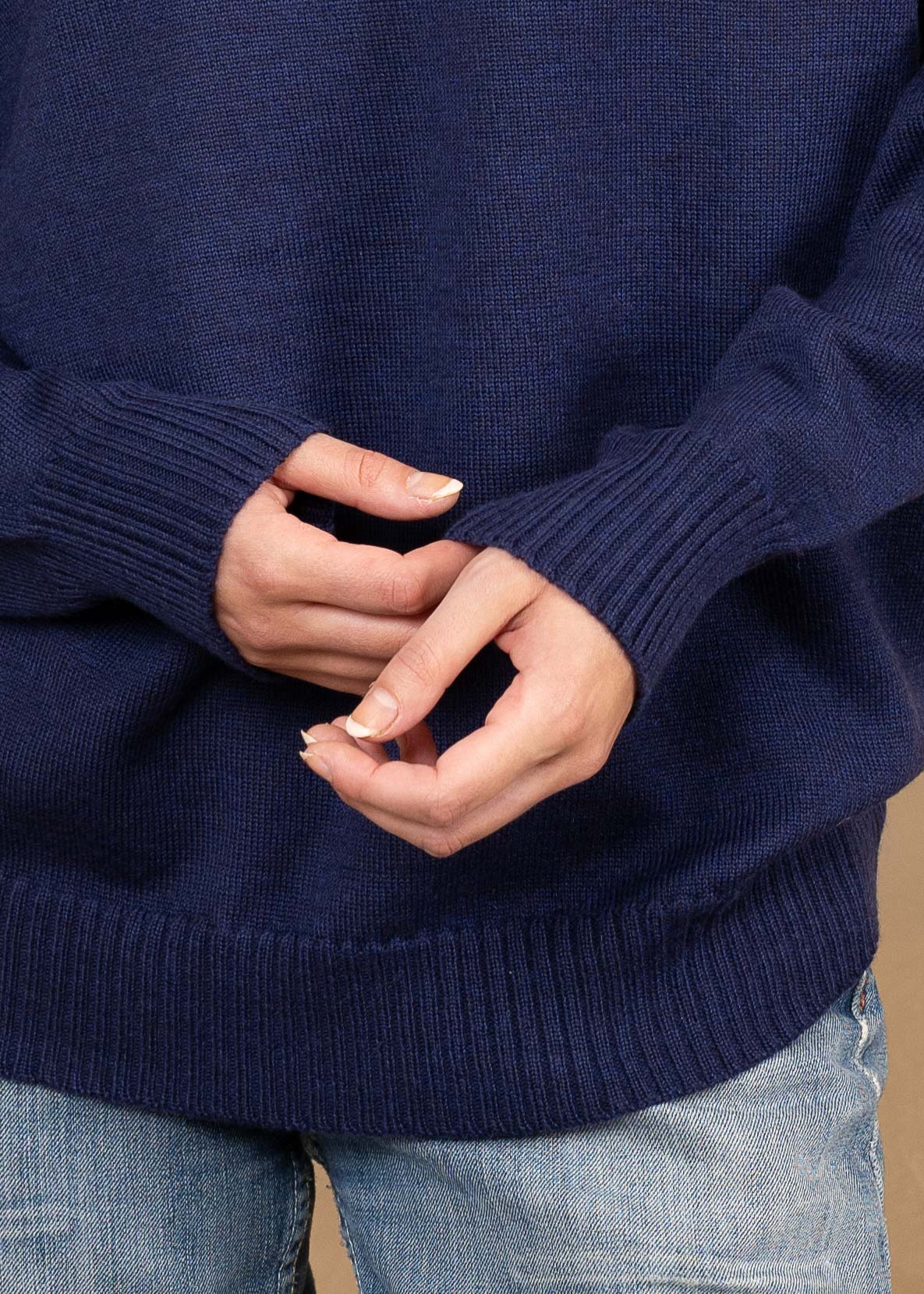 Freya Extra-Fine Merino Wool Relaxed-Fit Crewneck Sweater