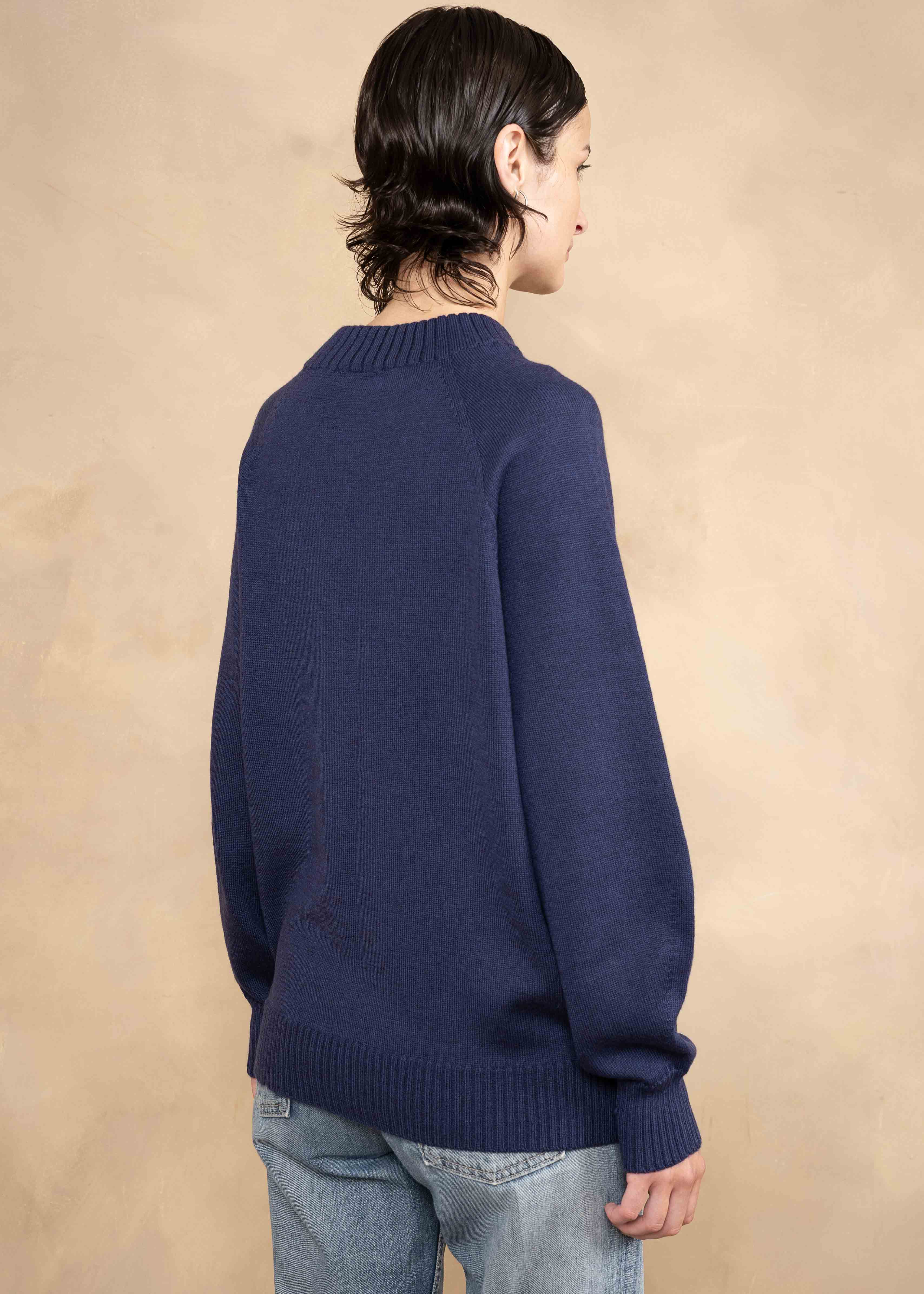 Freya Extra-Fine Merino Wool Relaxed-Fit Crewneck Sweater