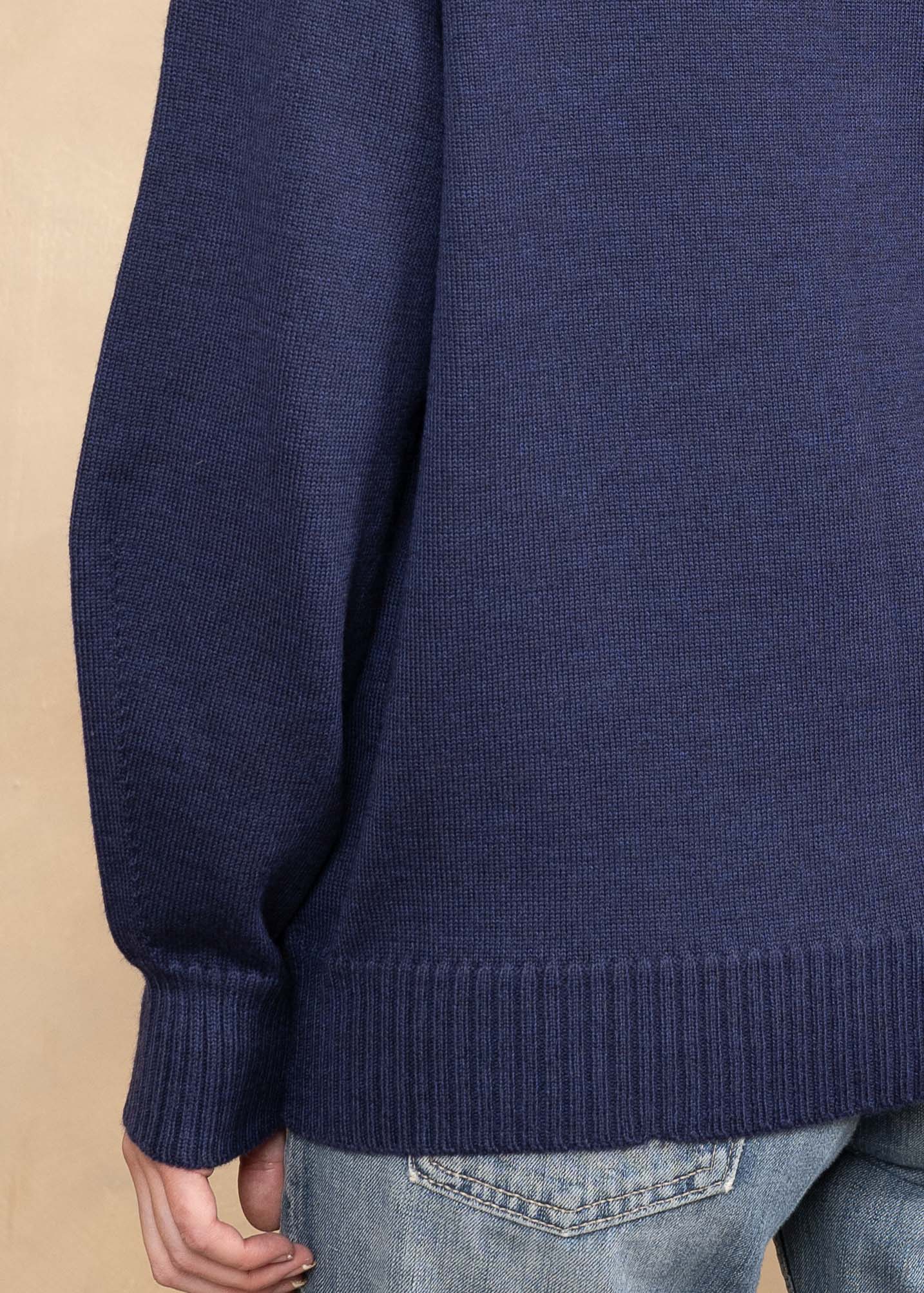 Freya Extra-Fine Merino Wool Relaxed-Fit Crewneck Sweater