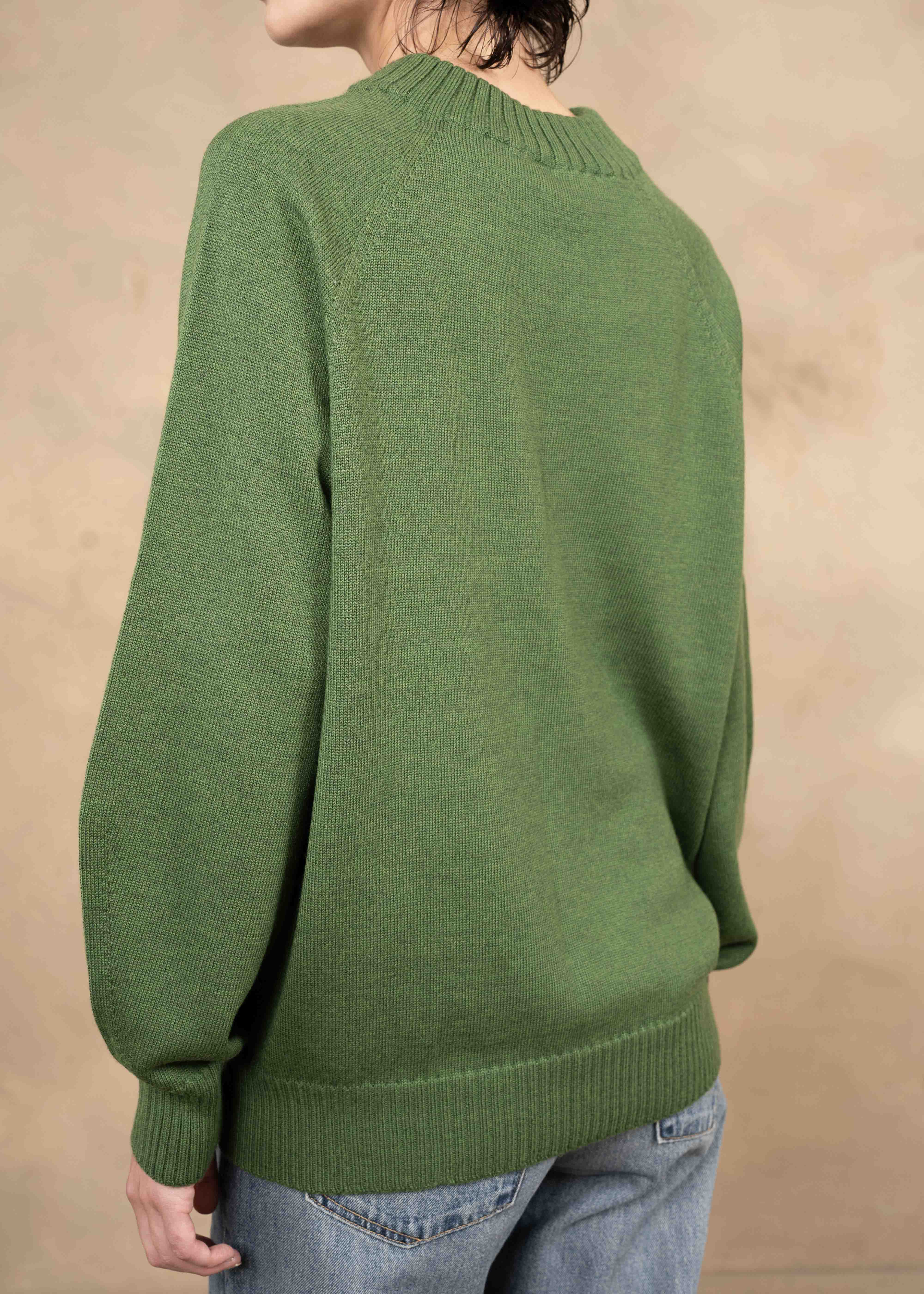 Freya Extra-Fine Merino Wool Relaxed-Fit Crewneck Sweater