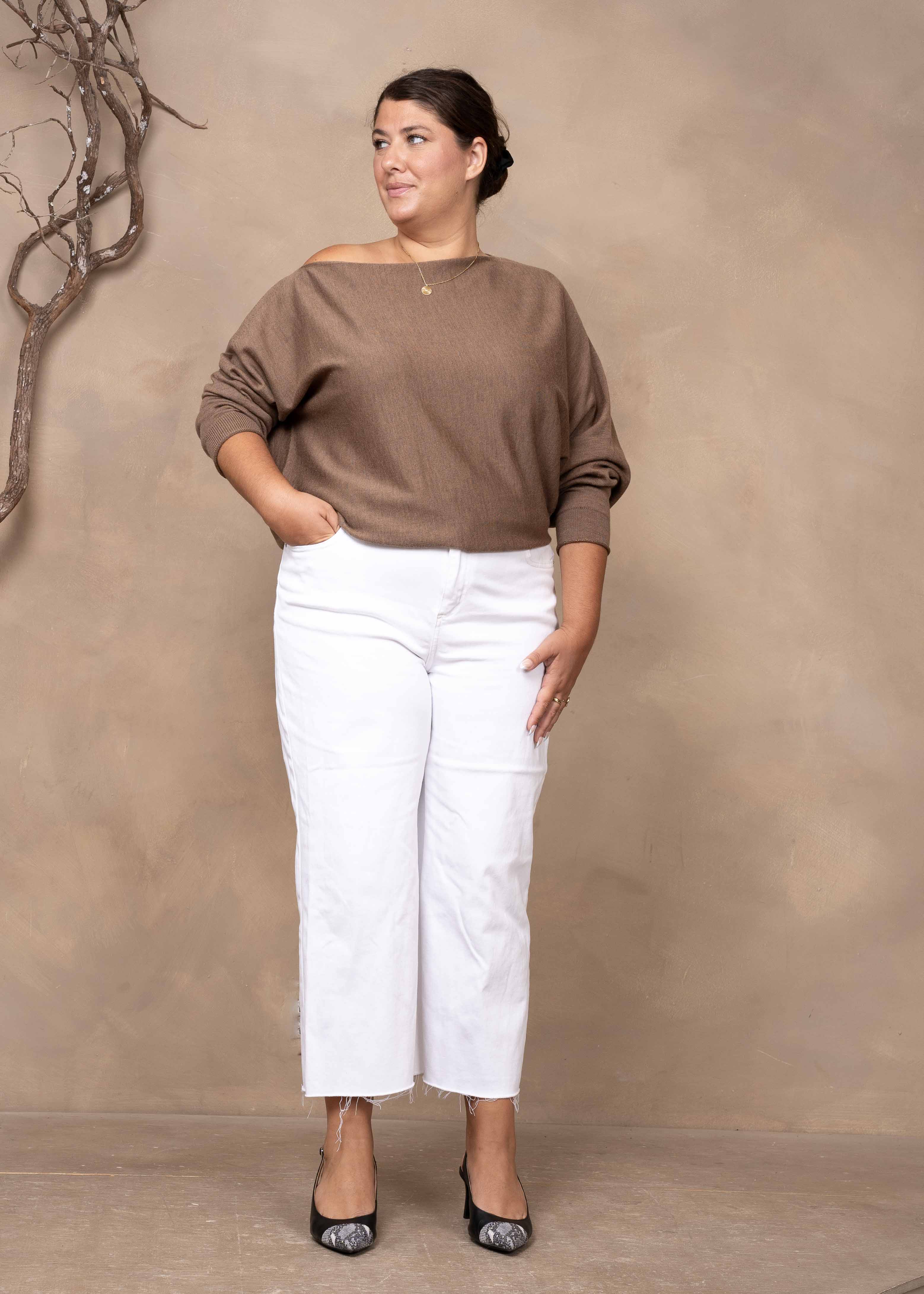 Alethea Merino Assymetric sweater