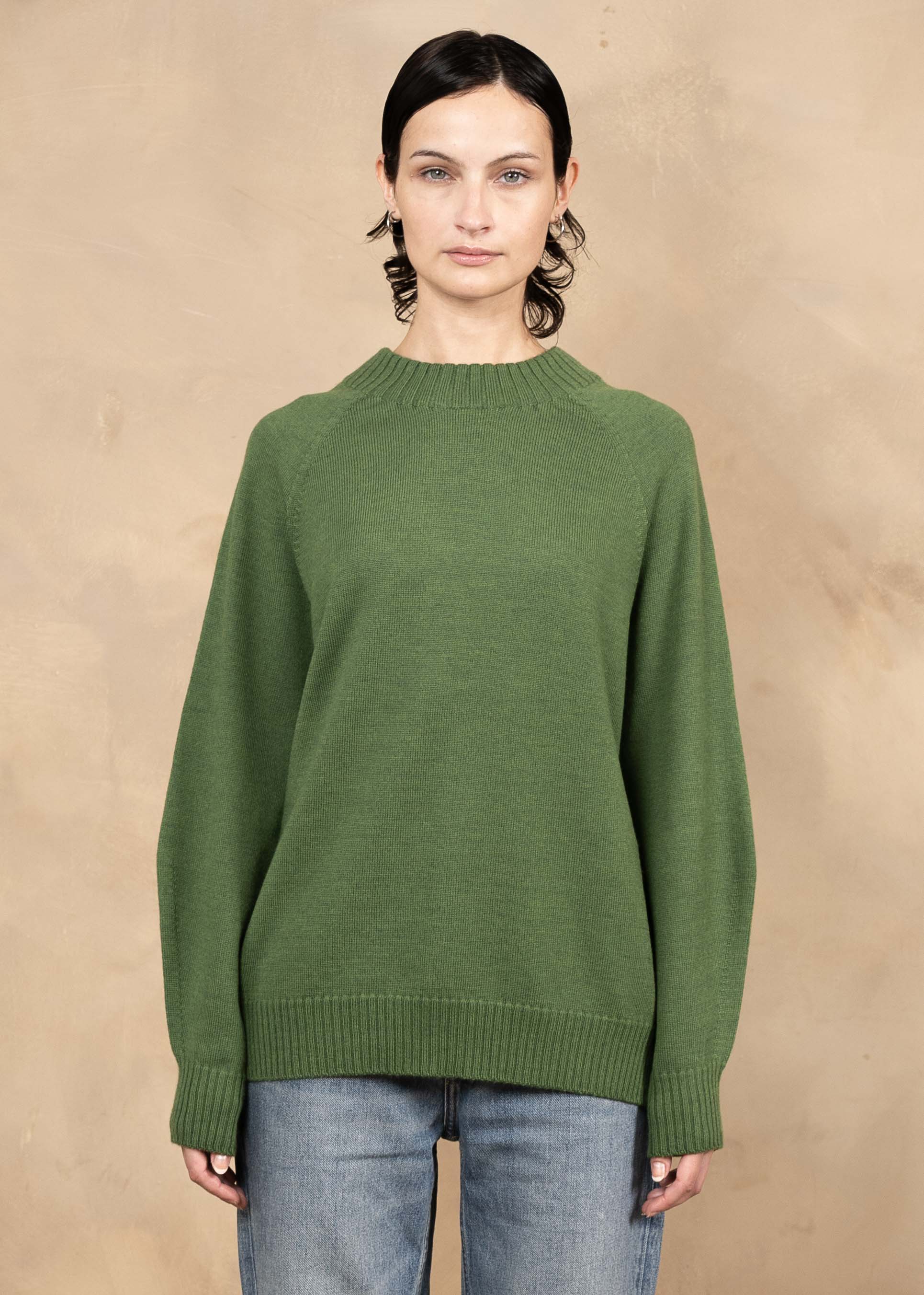 Freya Extra-Fine Merino Wool Relaxed-Fit Crewneck Sweater
