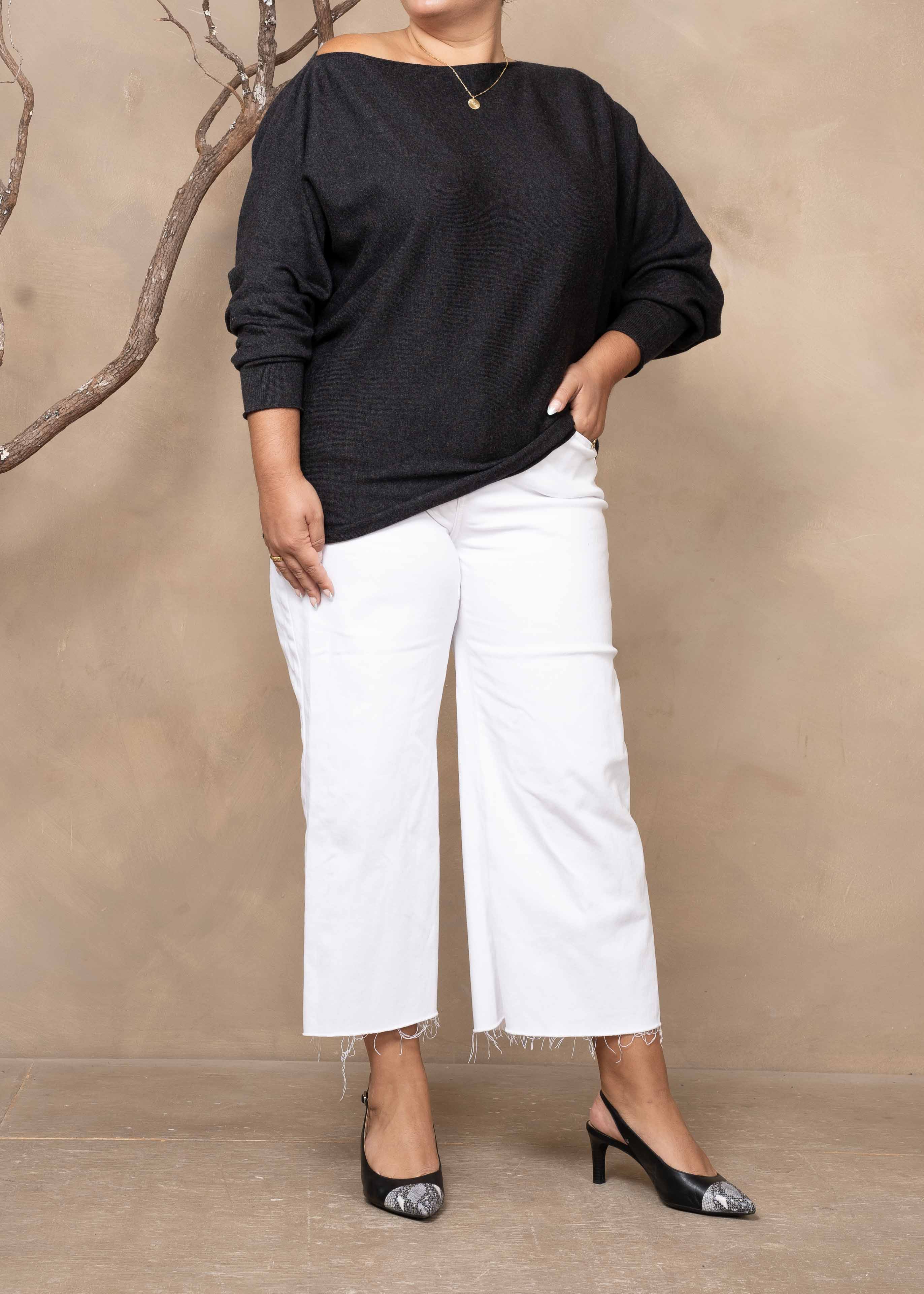 Alethea Assymetric Sweater