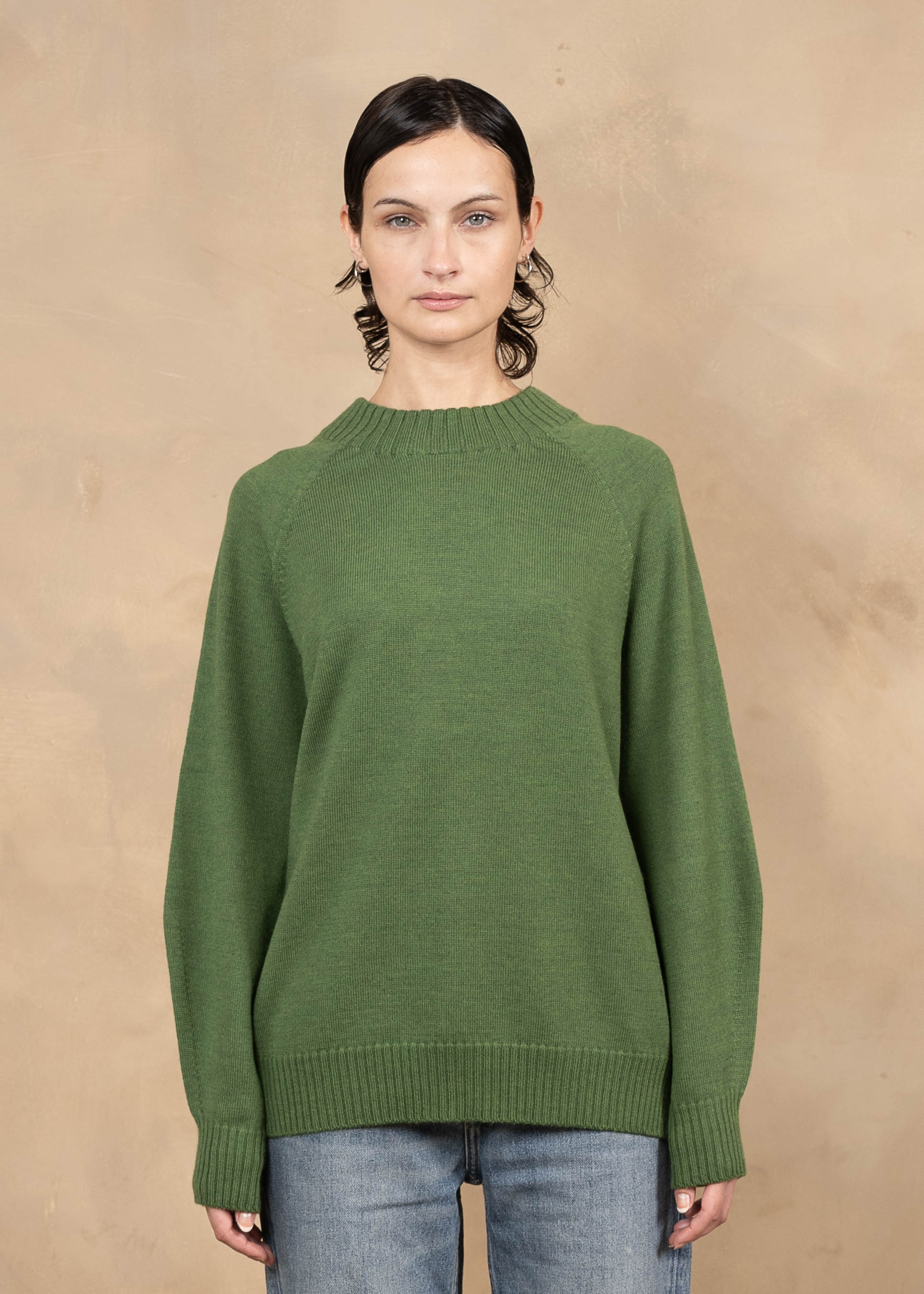 Freya Extra-Fine Merino Wool Relaxed-Fit Crewneck Sweater