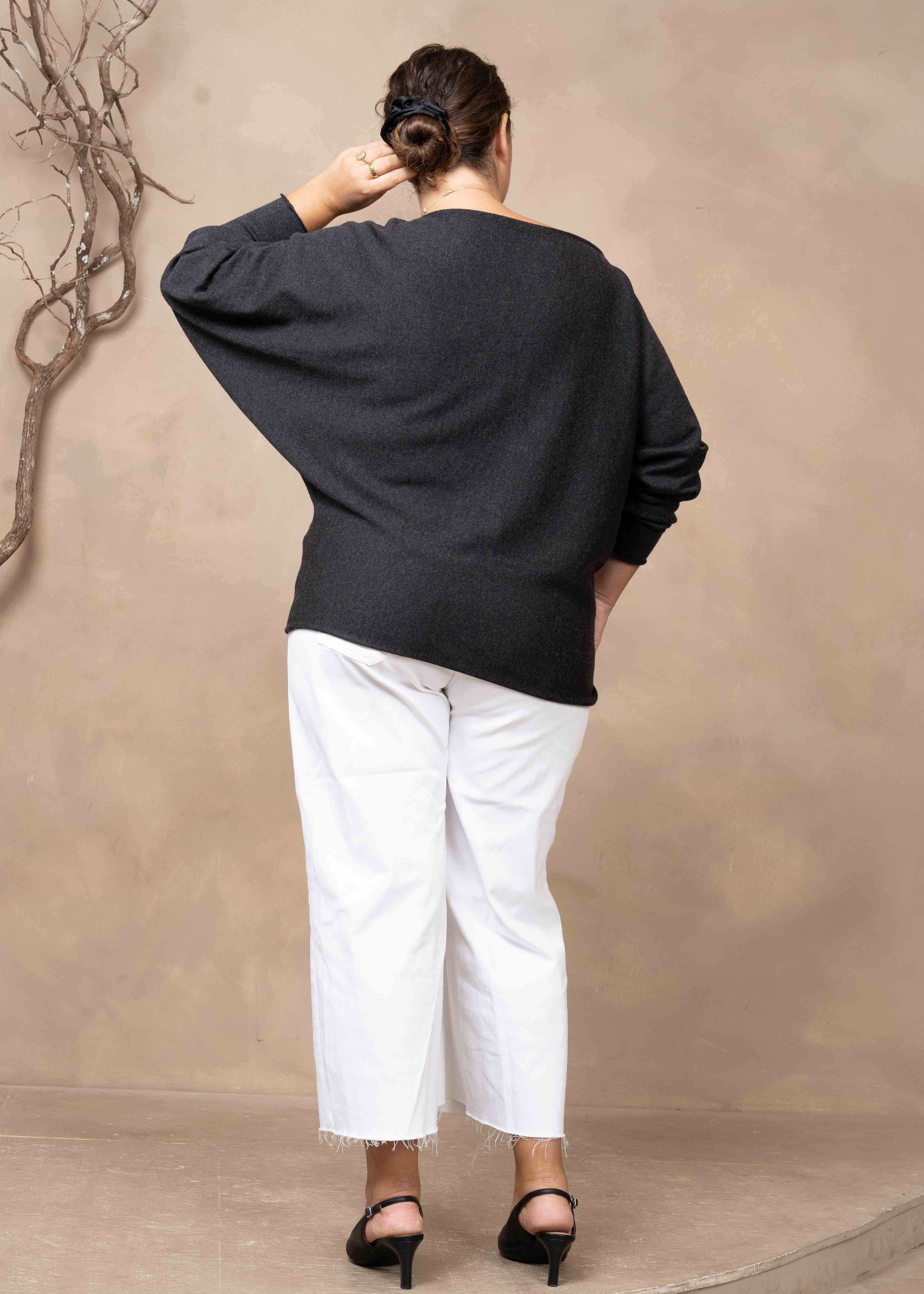 Alethea Assymetric Sweater