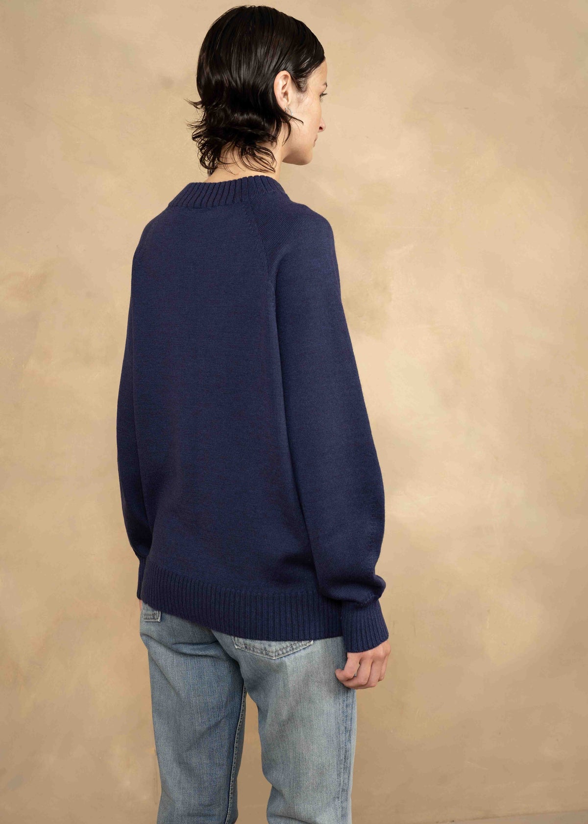 Freya Extra-Fine Merino Wool Relaxed-Fit Crewneck Sweater