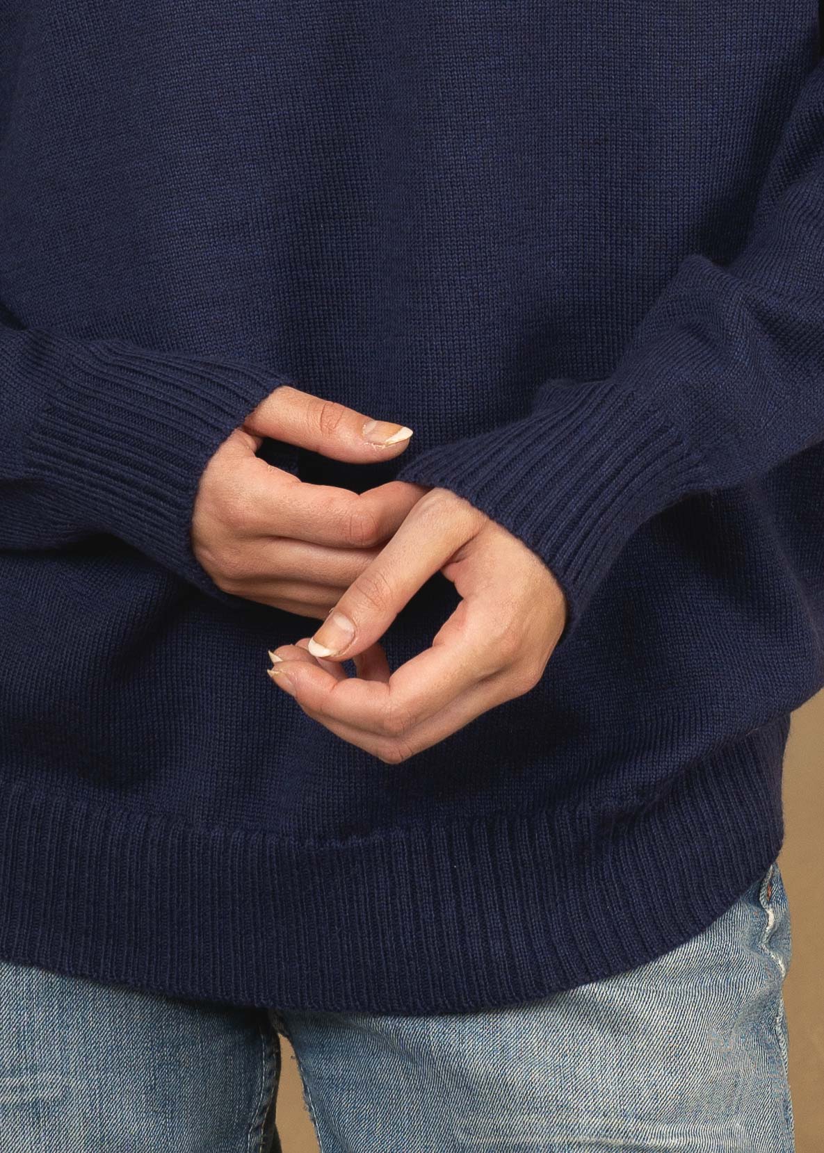 Freya Extra-Fine Merino Wool Relaxed-Fit Crewneck Sweater