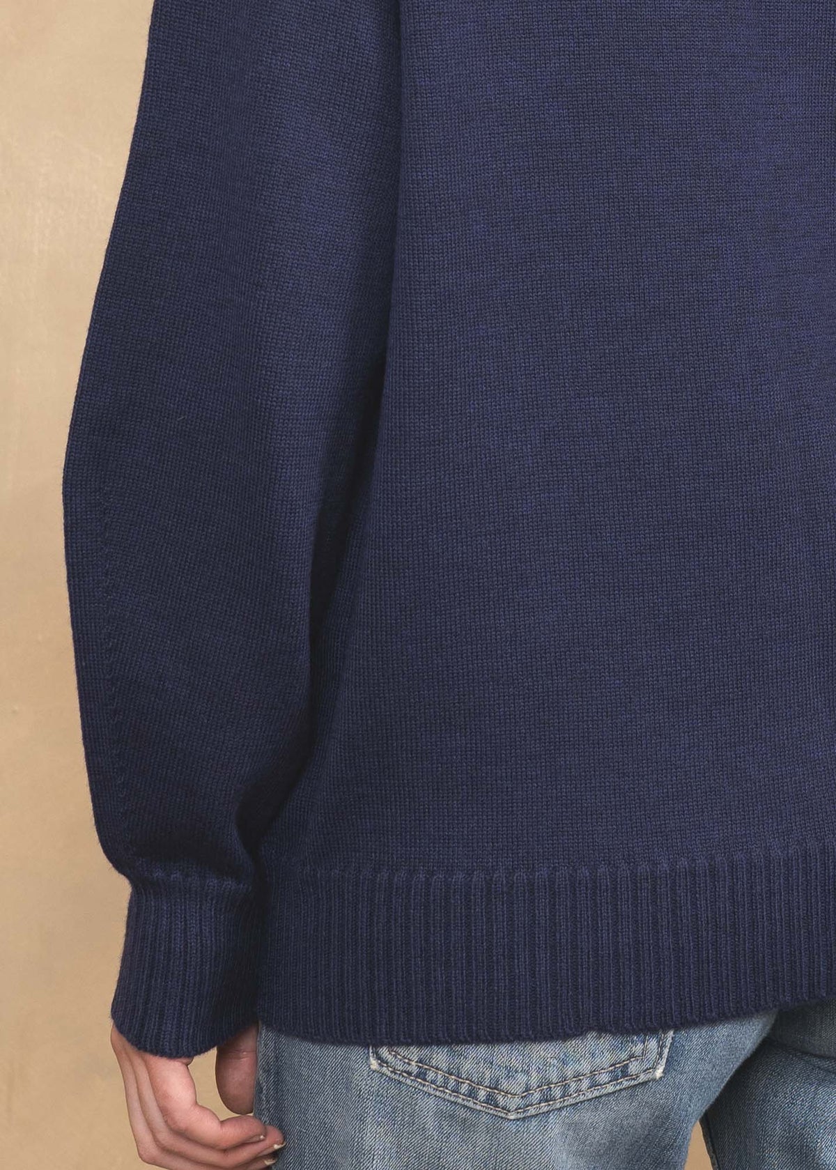 Freya Extra-Fine Merino Wool Relaxed-Fit Crewneck Sweater