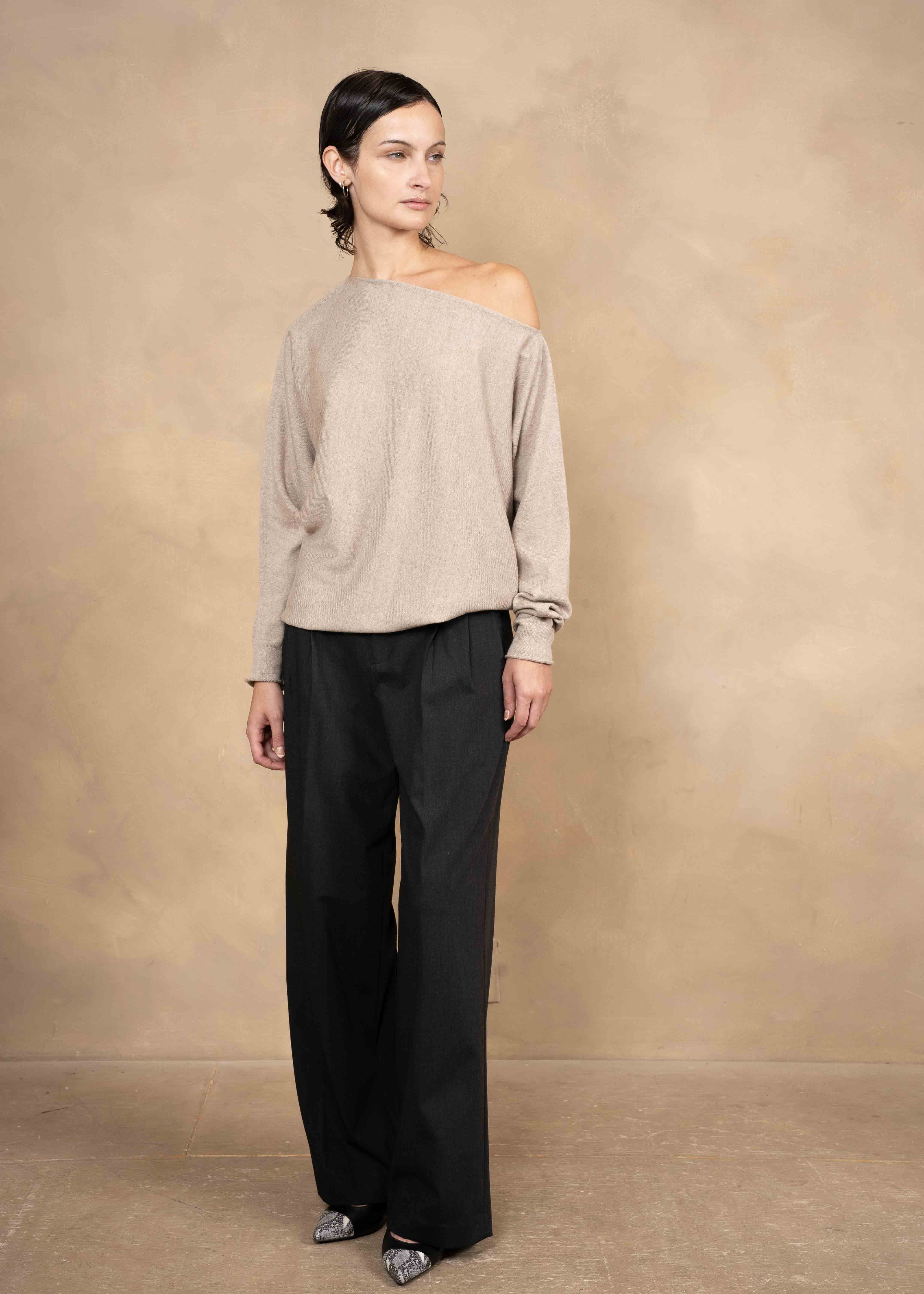 Alethea Assymetric Sweater