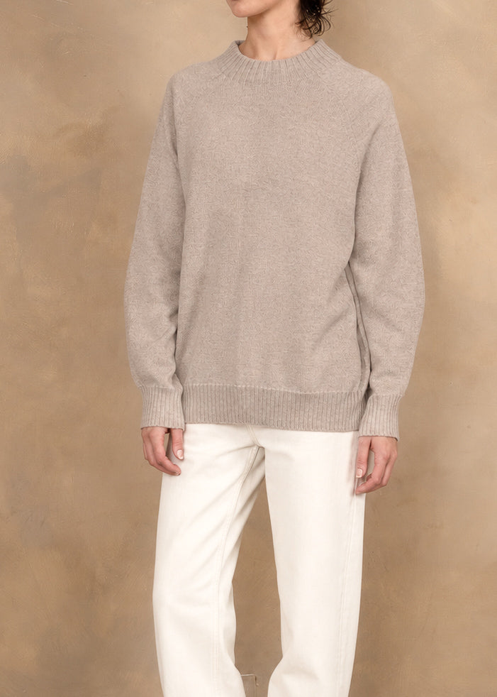 Freya Extra-Fine Merino Wool Relaxed-Fit Crewneck Sweater