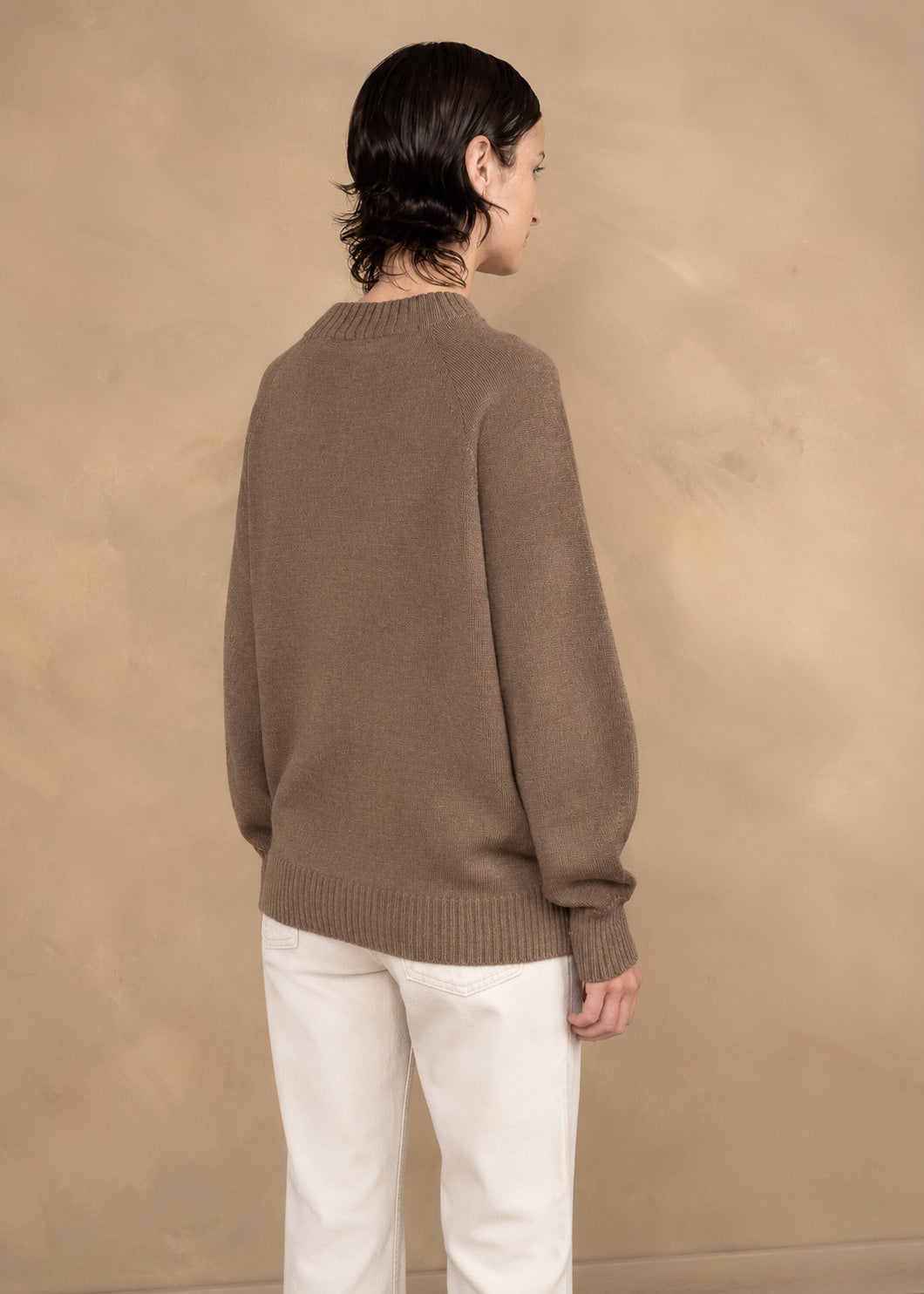 Freya Extra-Fine Merino Wool Relaxed-Fit Crewneck Sweater