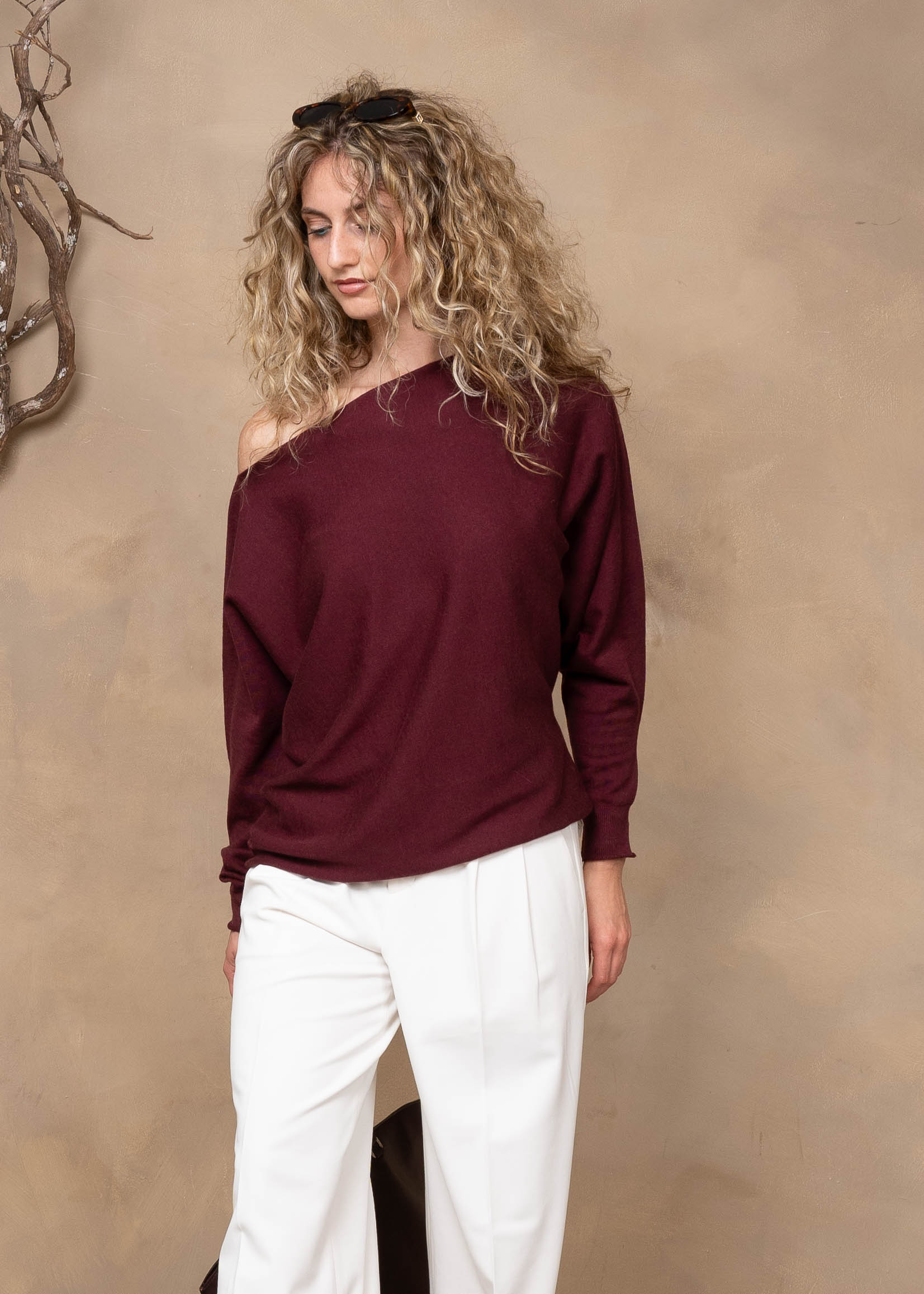 Alethea Merino Asymmetric Sweater