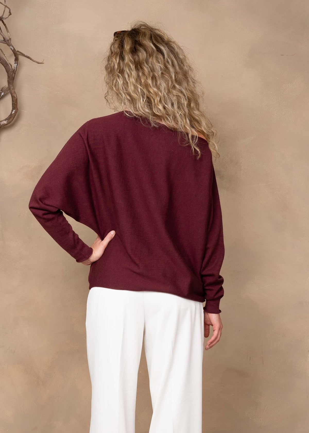 Alethea Merino Asymmetric Sweater