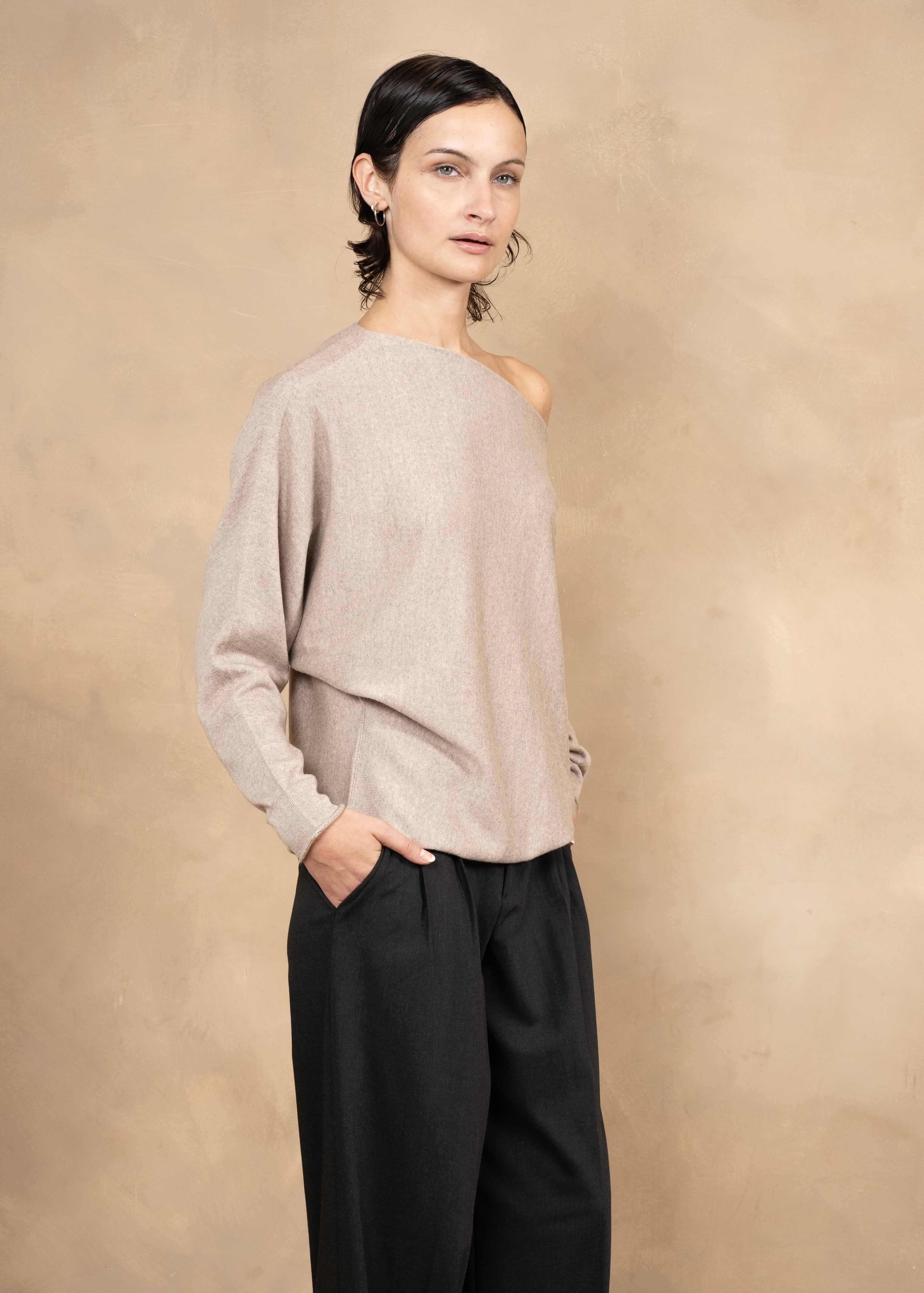Alethea Assymetric Sweater