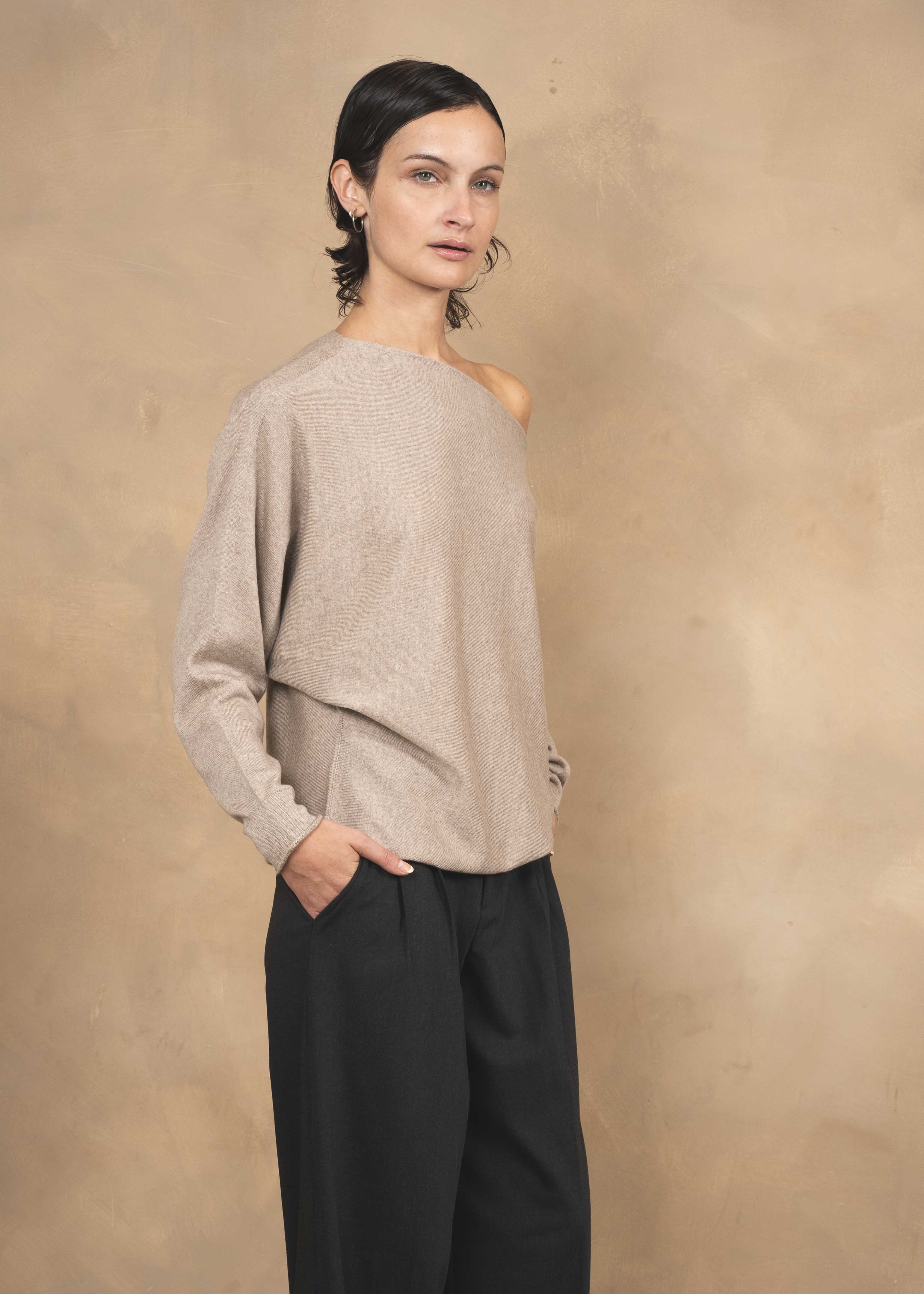 Alethea Merino Assymetric Sweater