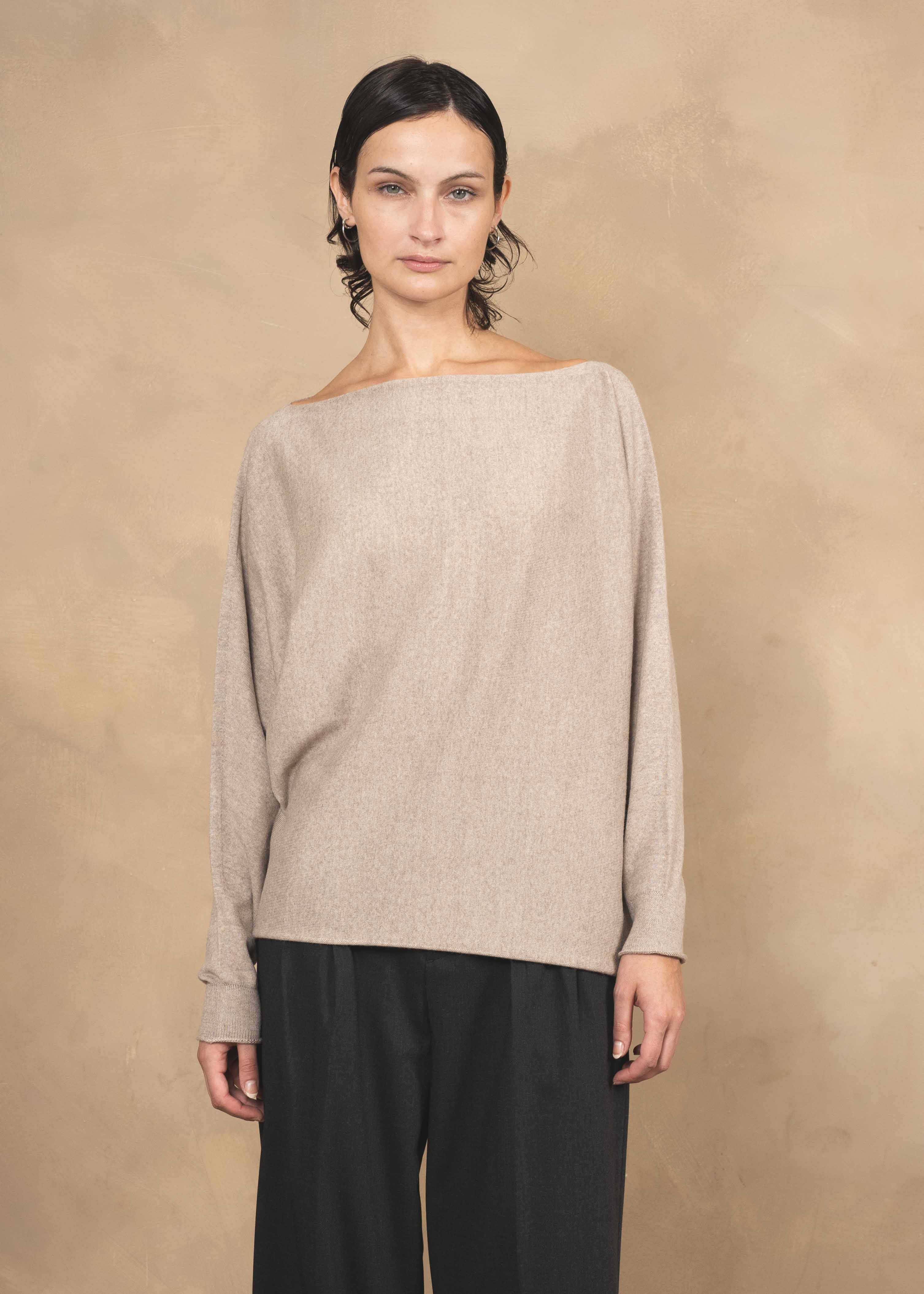 Alethea Merino Assymetric Sweater