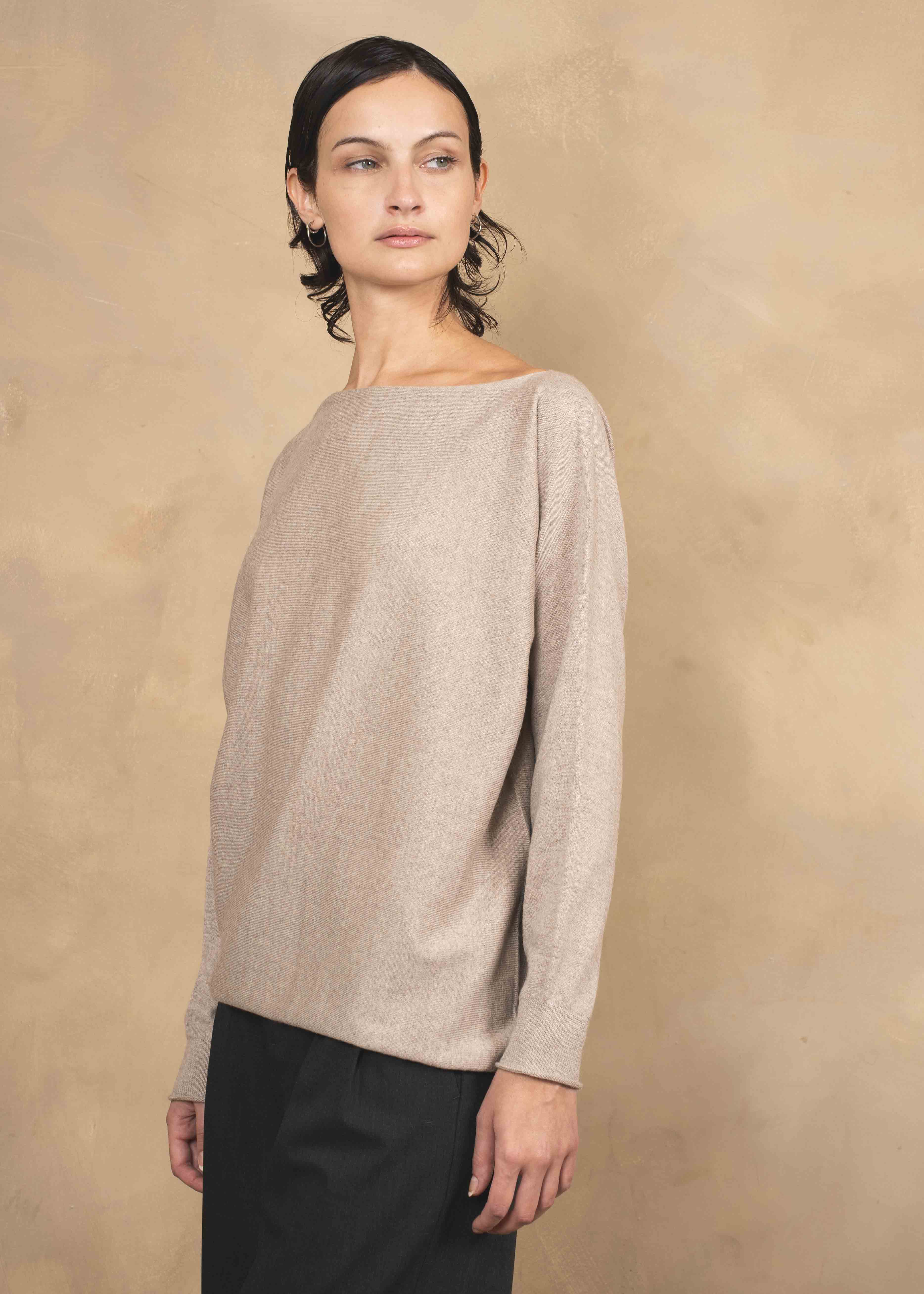 Alethea Merino Assymetric Sweater