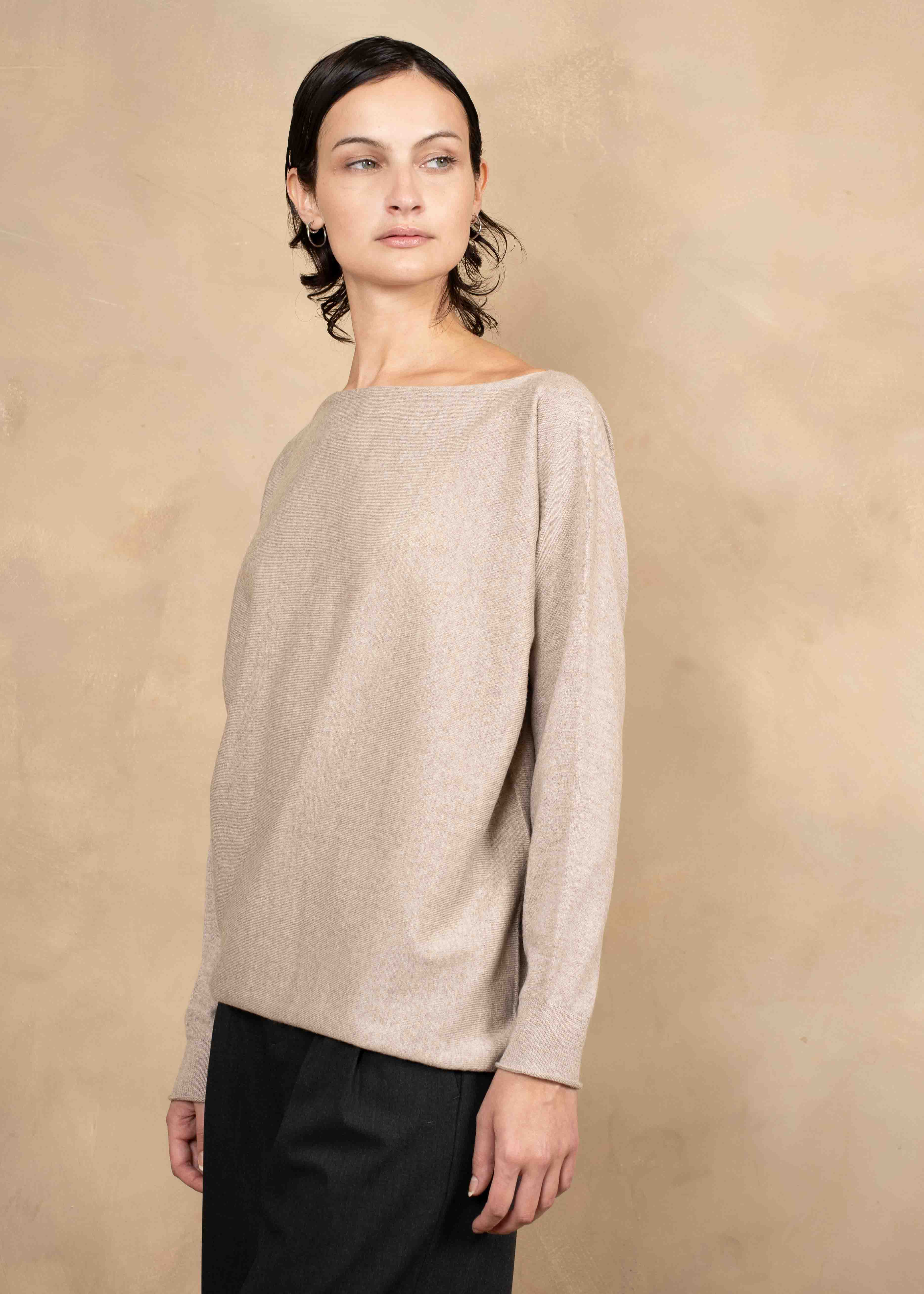 Alethea Assymetric Sweater