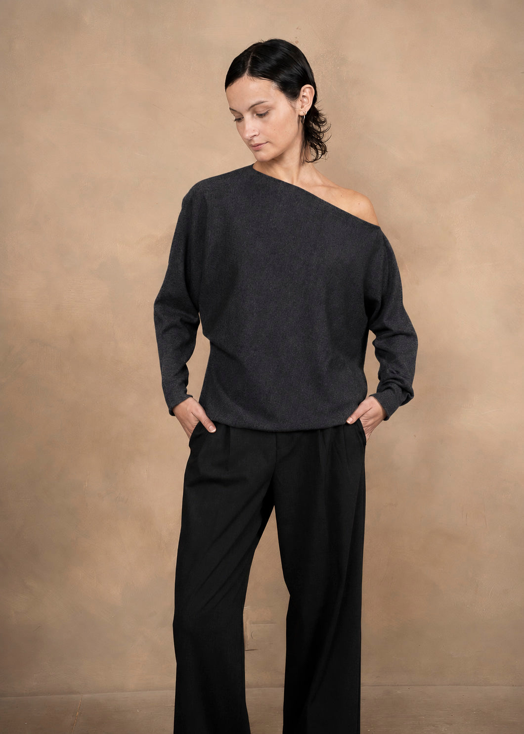 Alethea Merino Assymetric Sweater